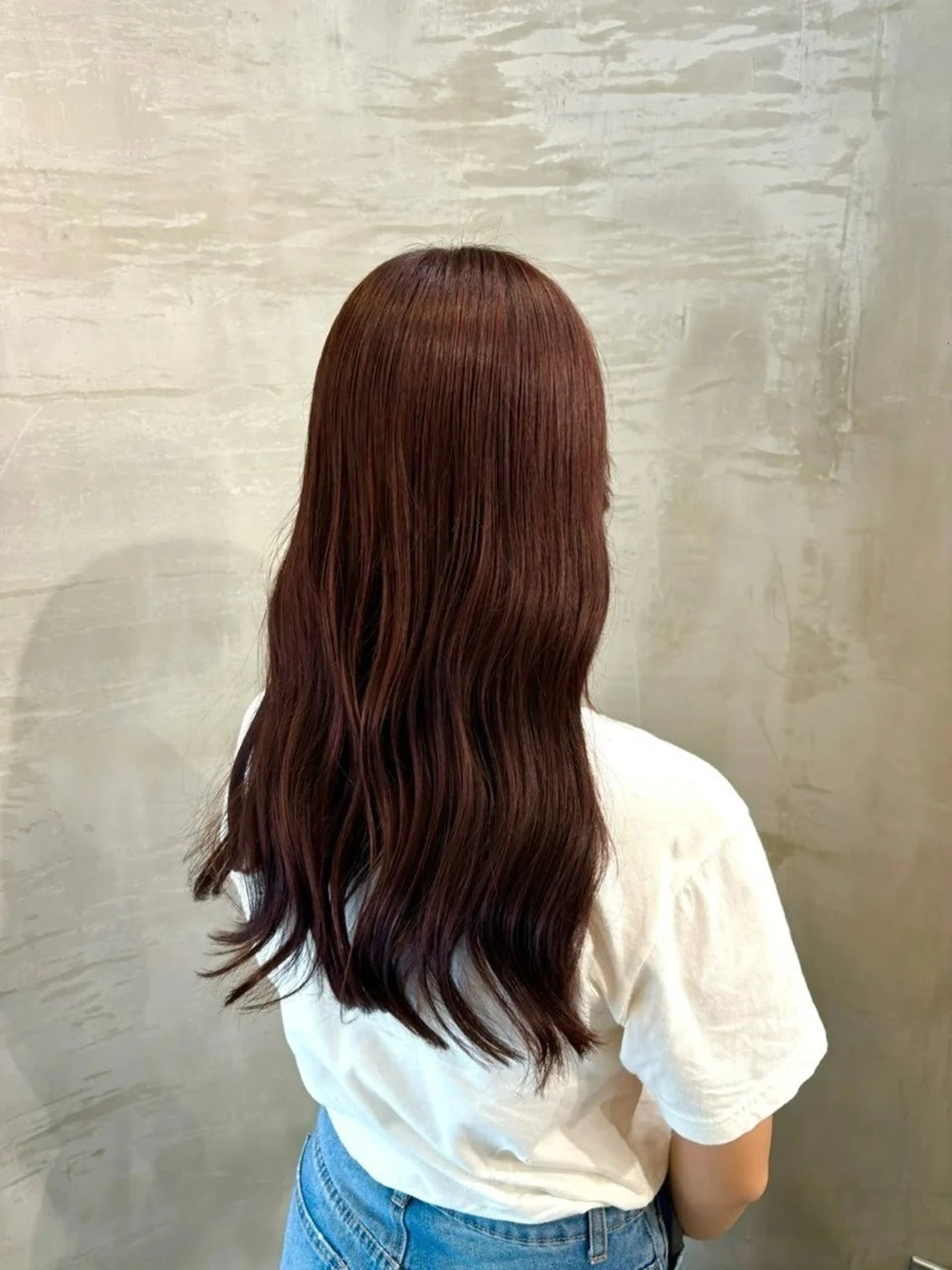 ロング カラー るな ／nabi 船橋のヘアスタイル