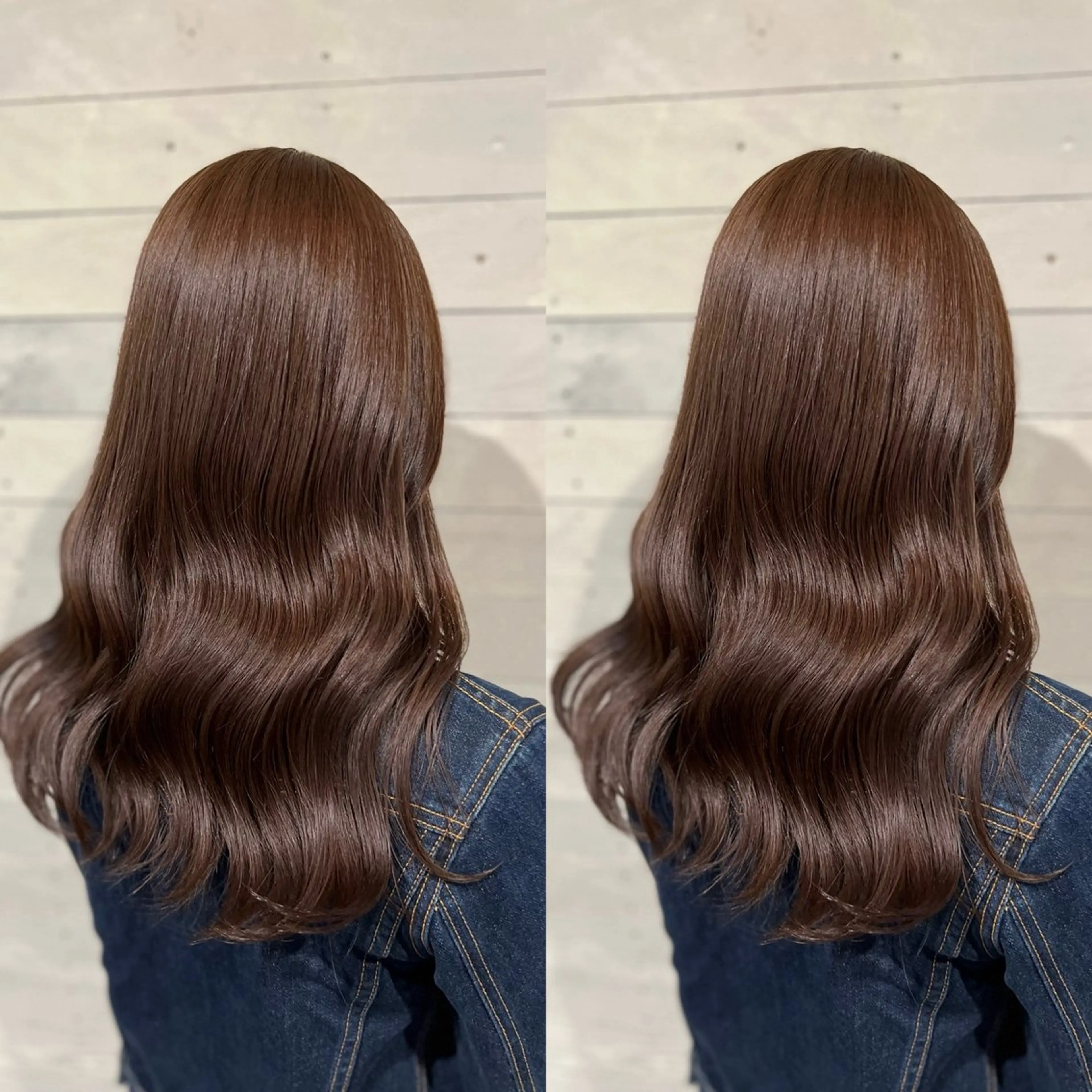 🌈【初来店人気No.1メニュー】🌈透明感カラー➕似合わせカット➕内部補修3stepトリートメントの写真