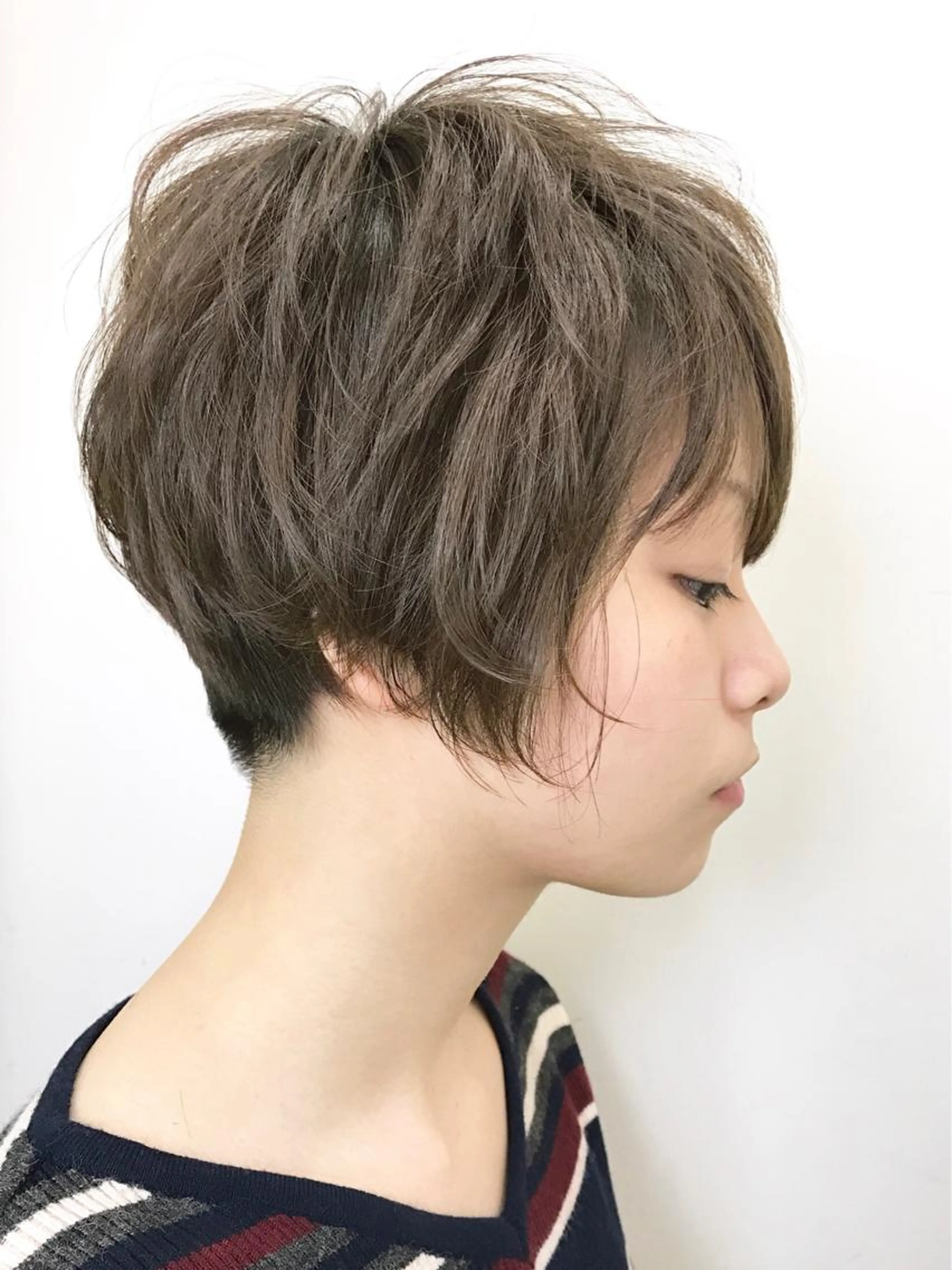 【１名限定！】めっちゃクセ毛だけどストパーしないでショートヘアにするカット☆の写真