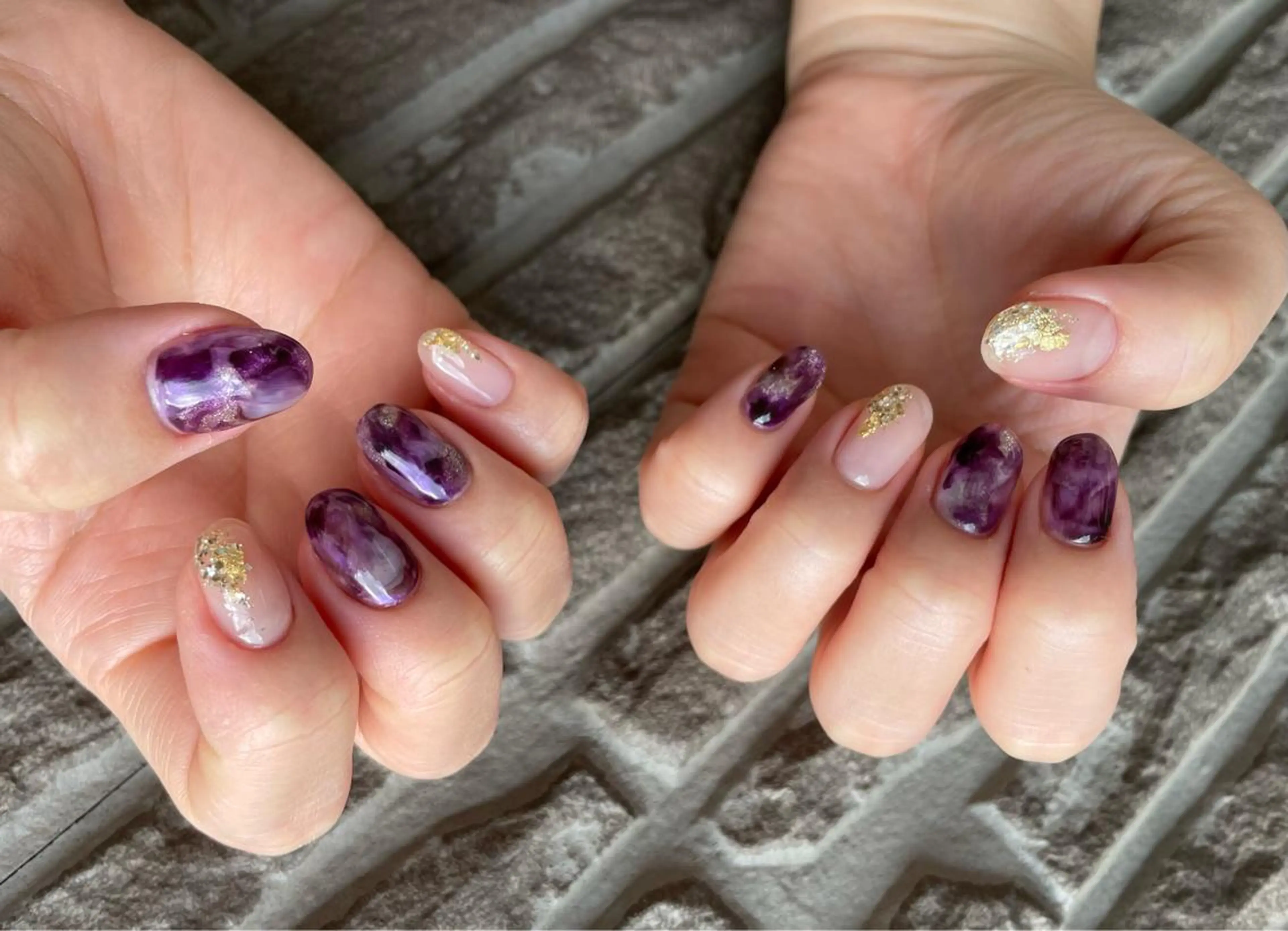 ネイル ハンドネイル Shimmer Nail⋆*✩のネイルデザイン