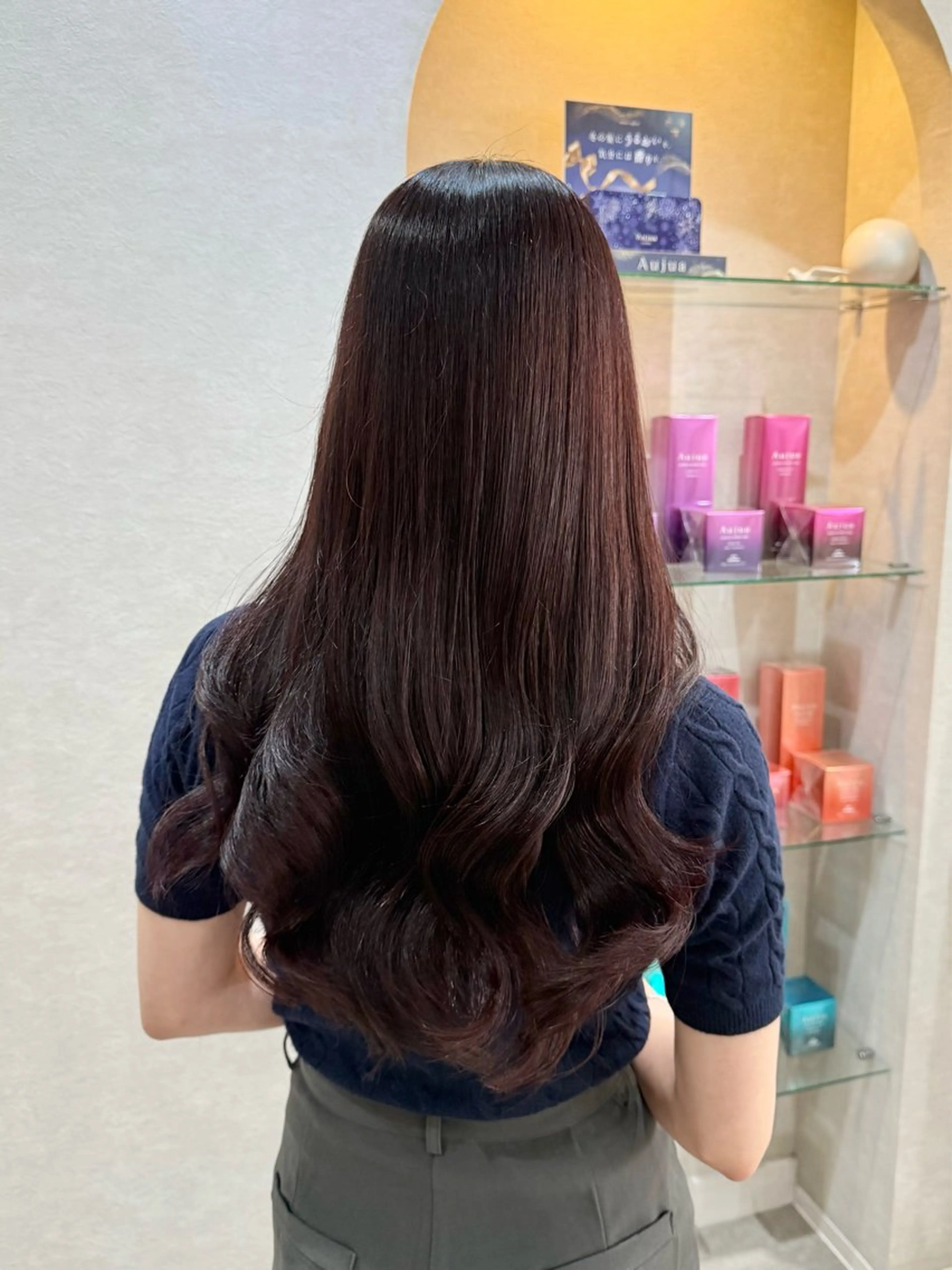 【平日限定】カット＋カラー＋髪質改善トリートメント/ミニヘッドスパ付きの写真