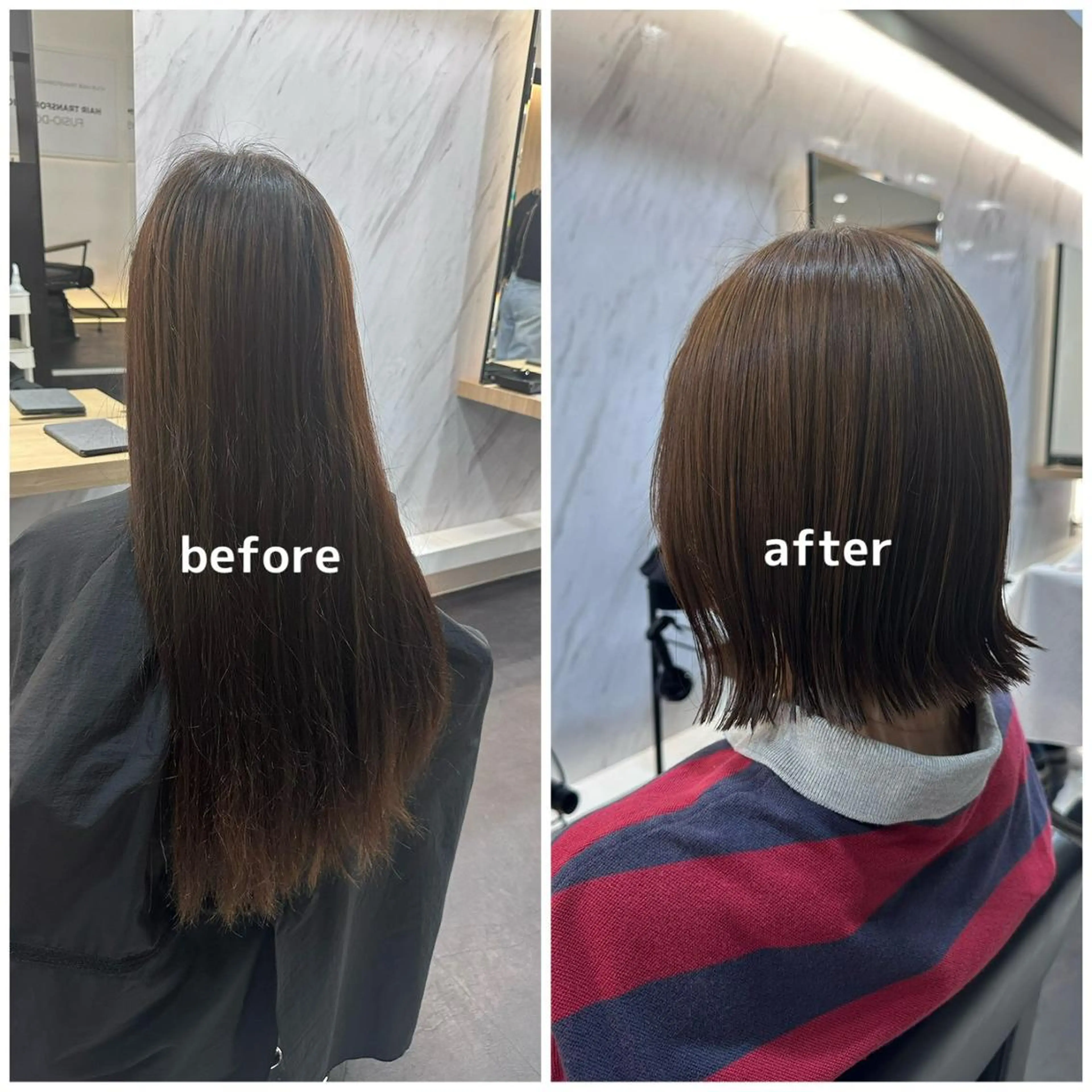 セミロング カラー L.E.M 仙台のヘアスタイル