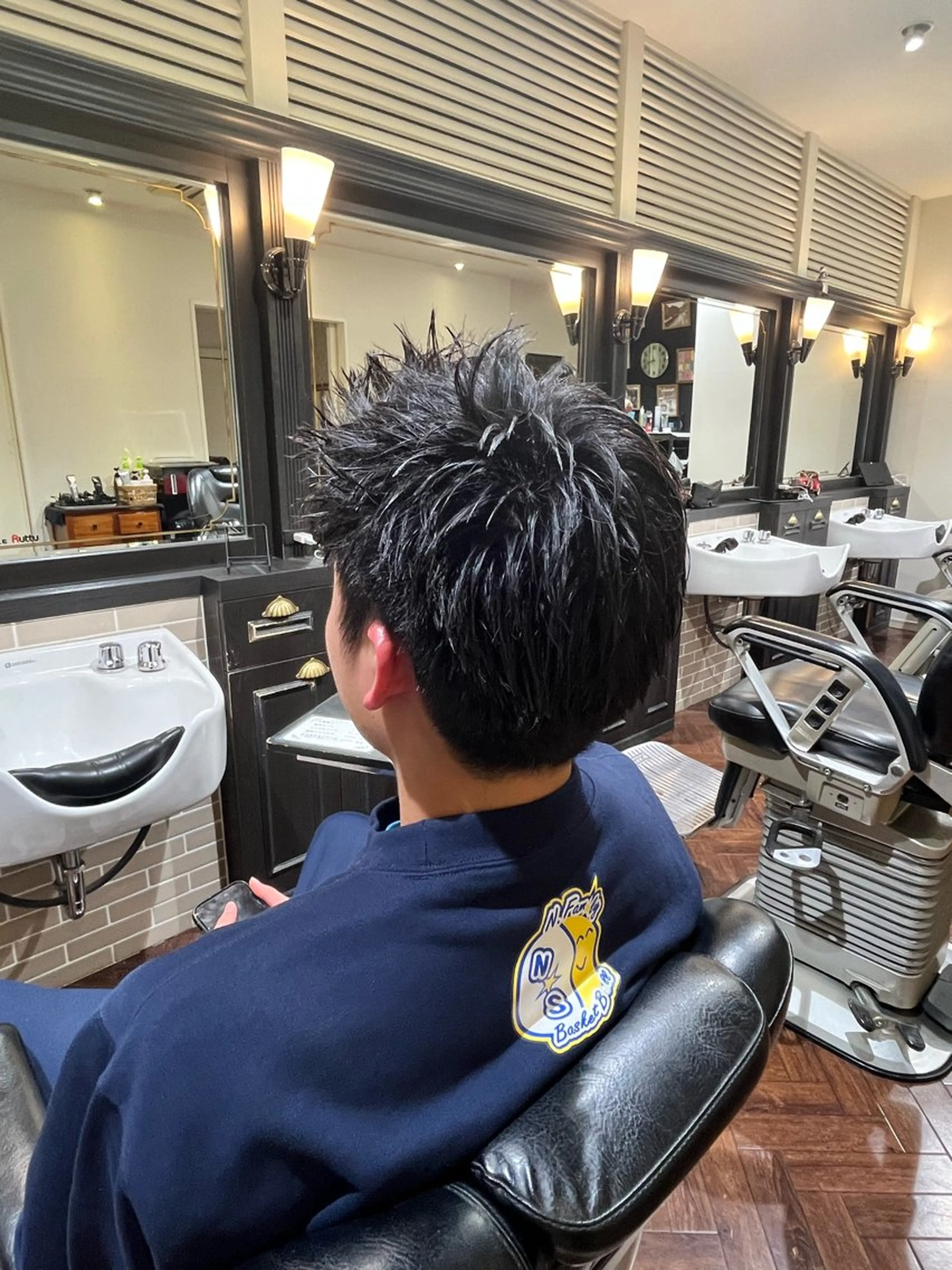 メンズ スパイキーショート 💚オオツカ キホ💚のヘアスタイル
