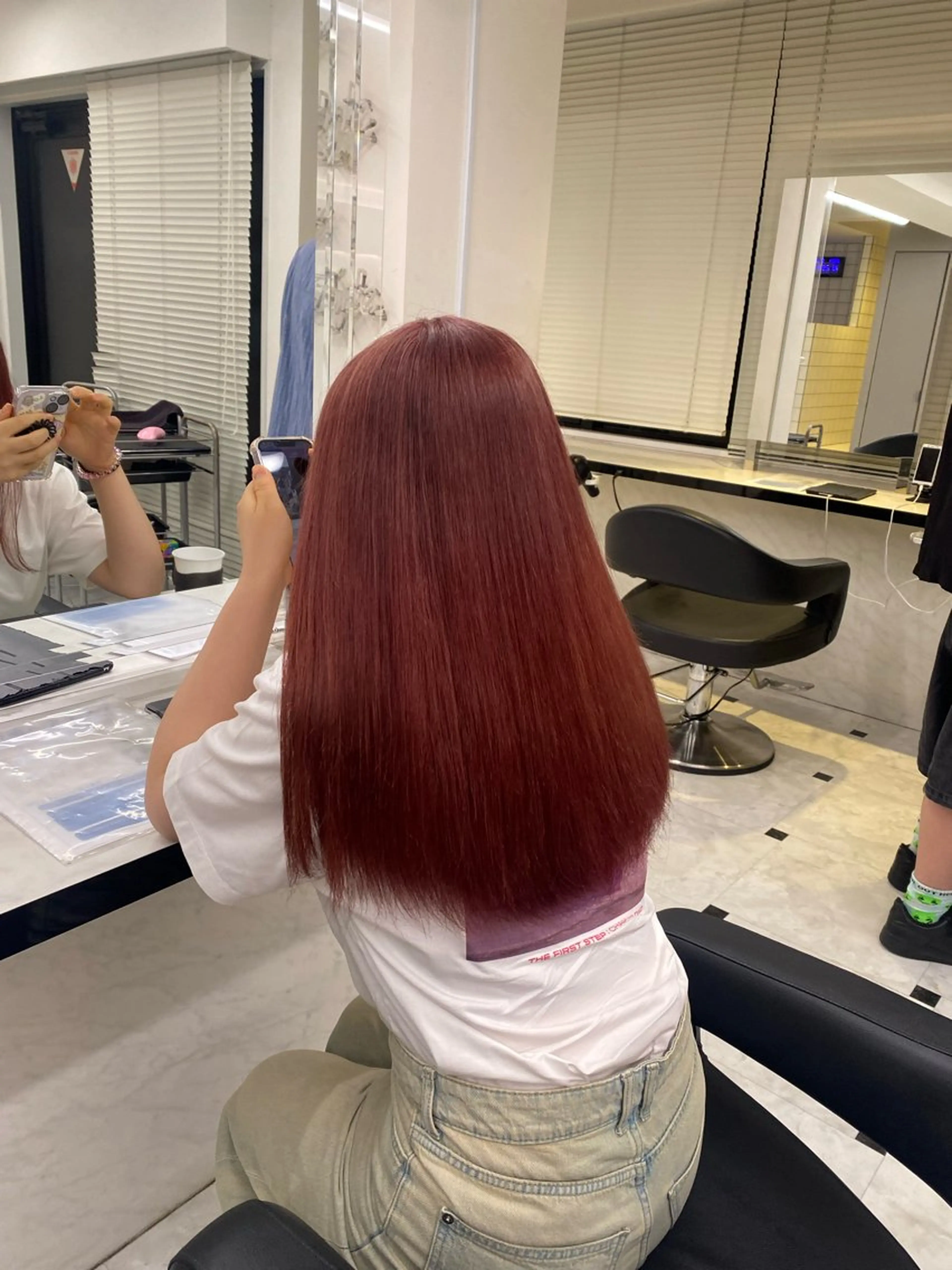 カラー ♥️韓国風透明感 暖色misa♥️のヘアスタイル