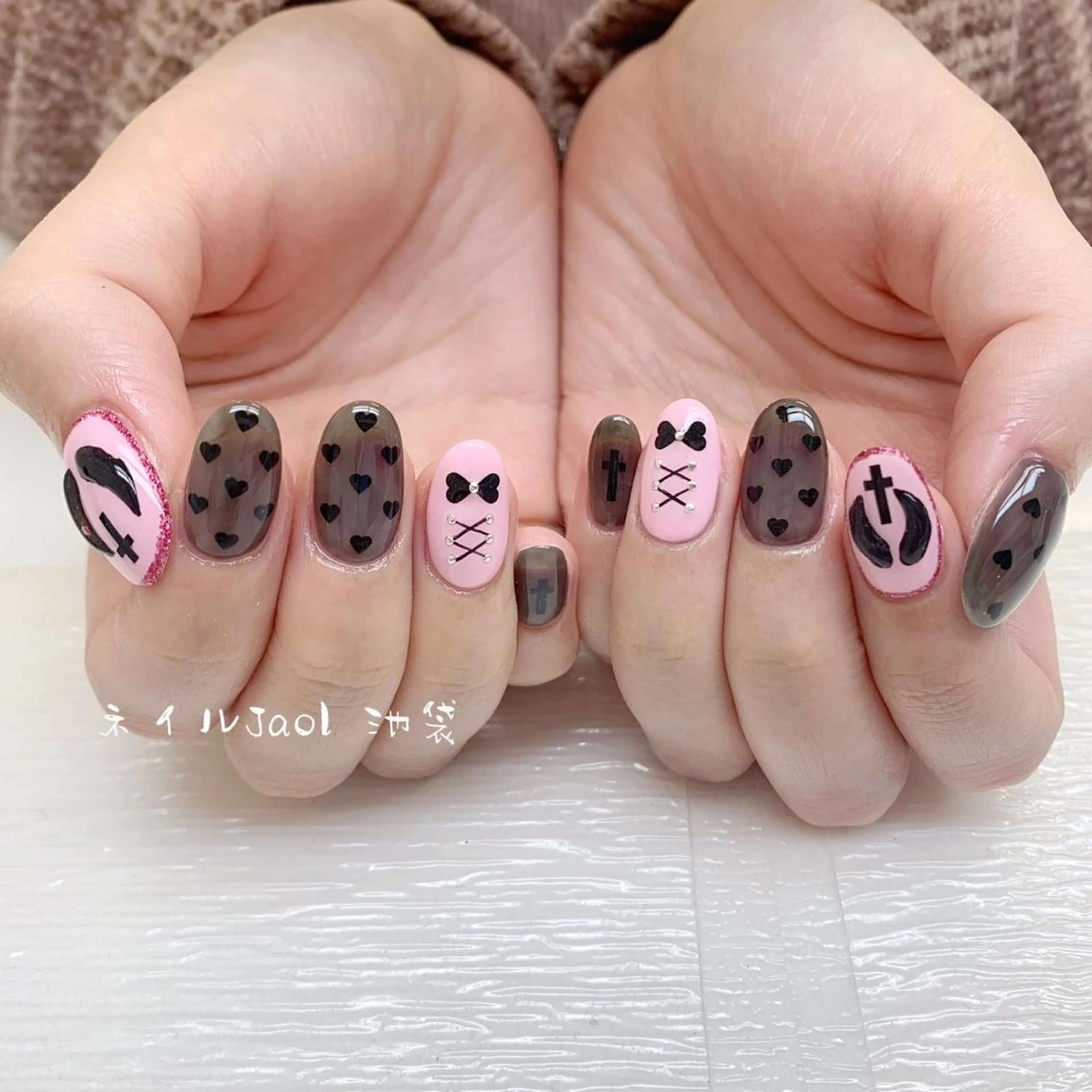 ミディアム nail jaol池袋店所属・ネイルJaol 池袋のネイルデザイン