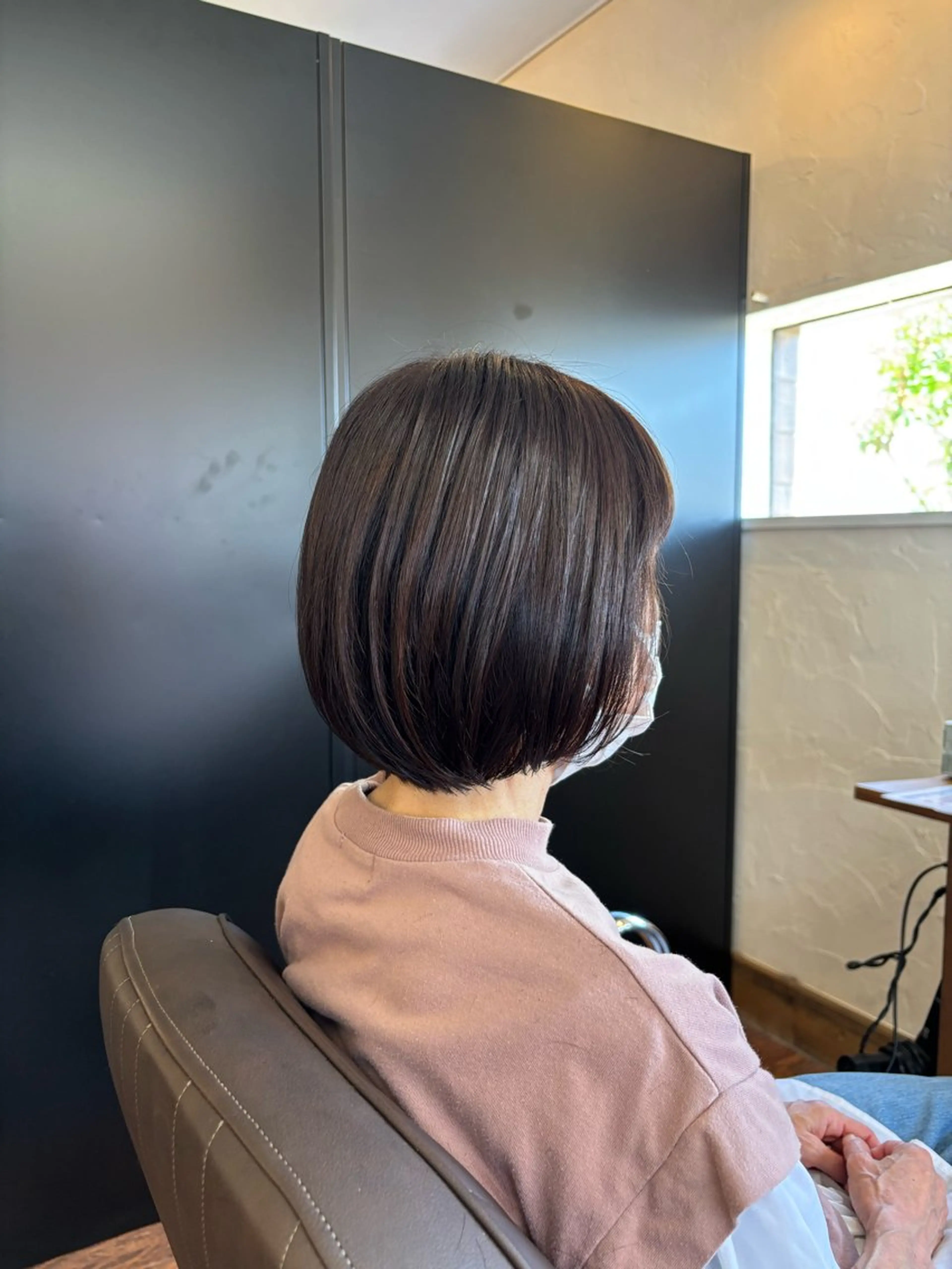 ミディアム カット 村瀬 友颯のヘアスタイル