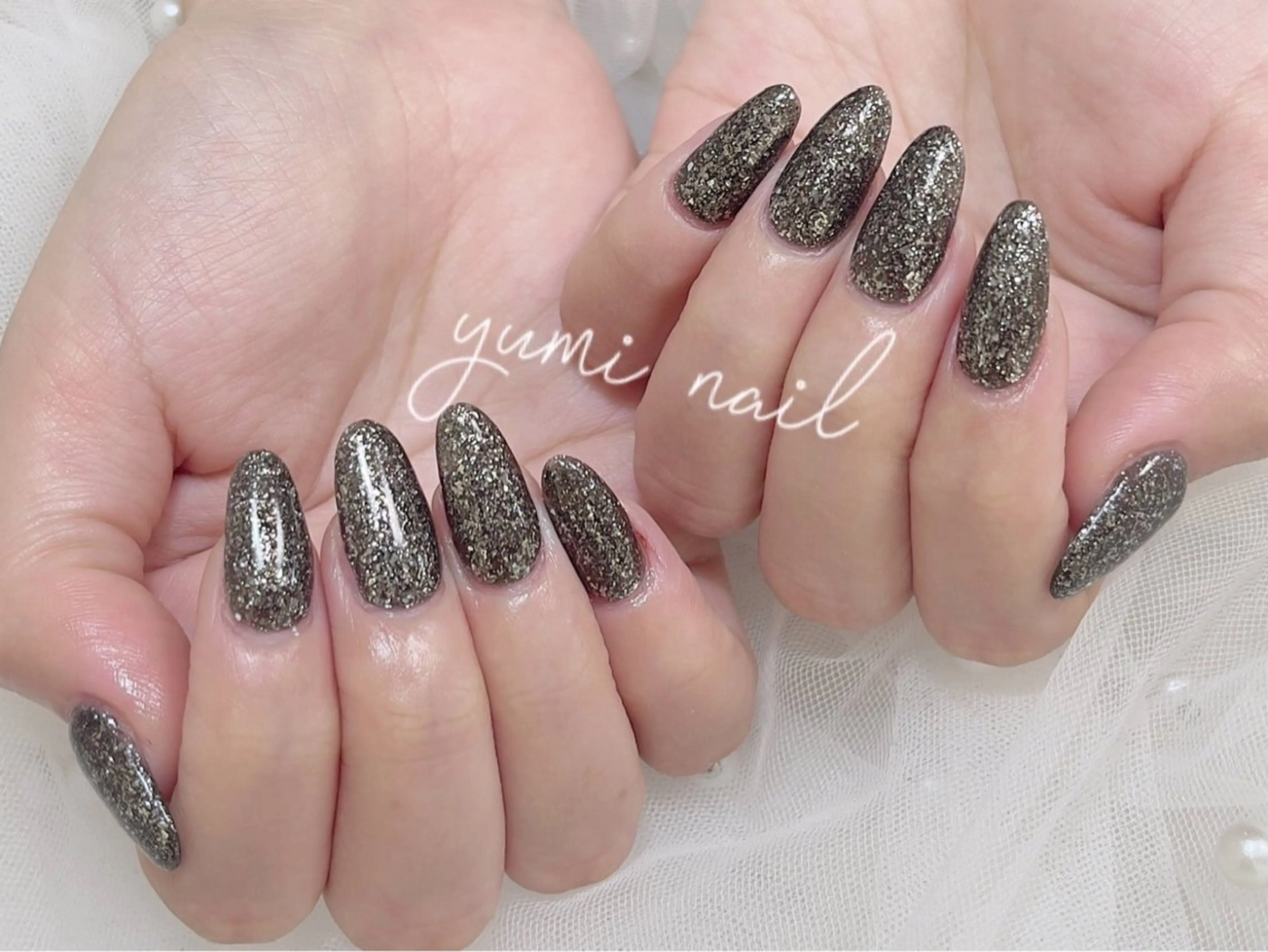 ネイル ハンドネイル 𝐲𝐮𝐦𝐢🎀 長さ出しデザイン専門のネイルデザイン