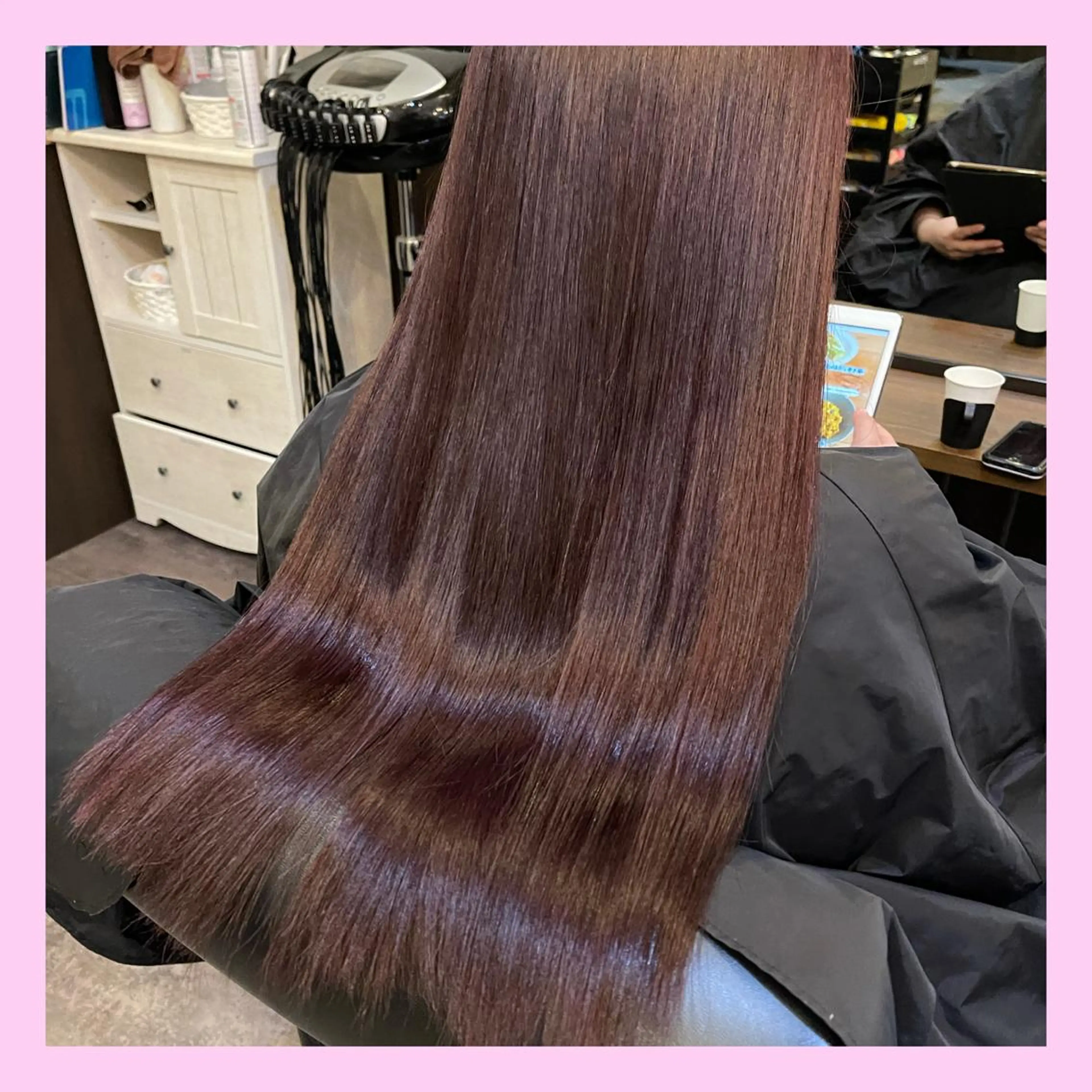 ロング カラー🫧アレンジ 🎀REIMIのヘアスタイル