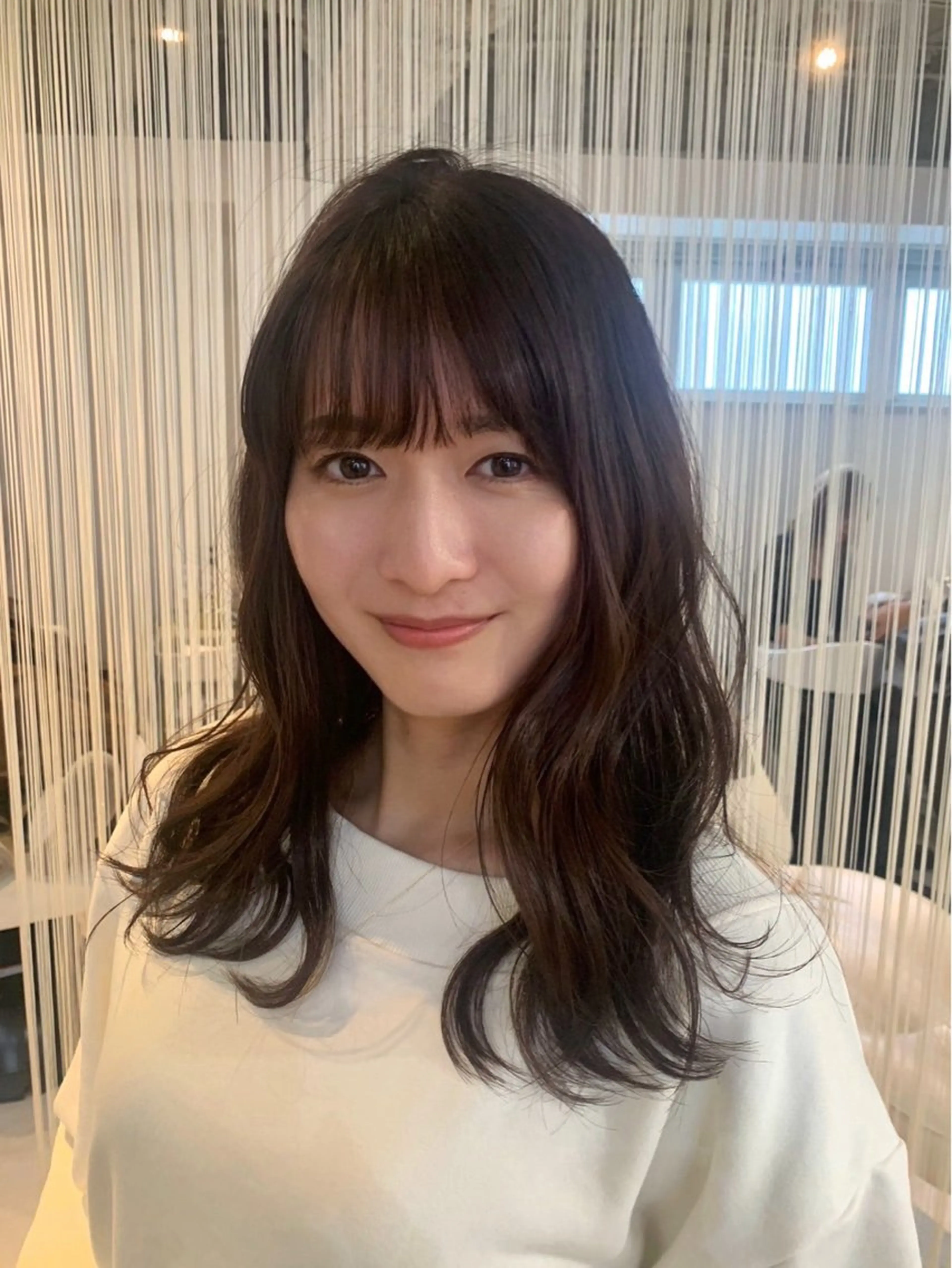 セミロング れな/ 眠れる極上ヘッドスパのヘアスタイル