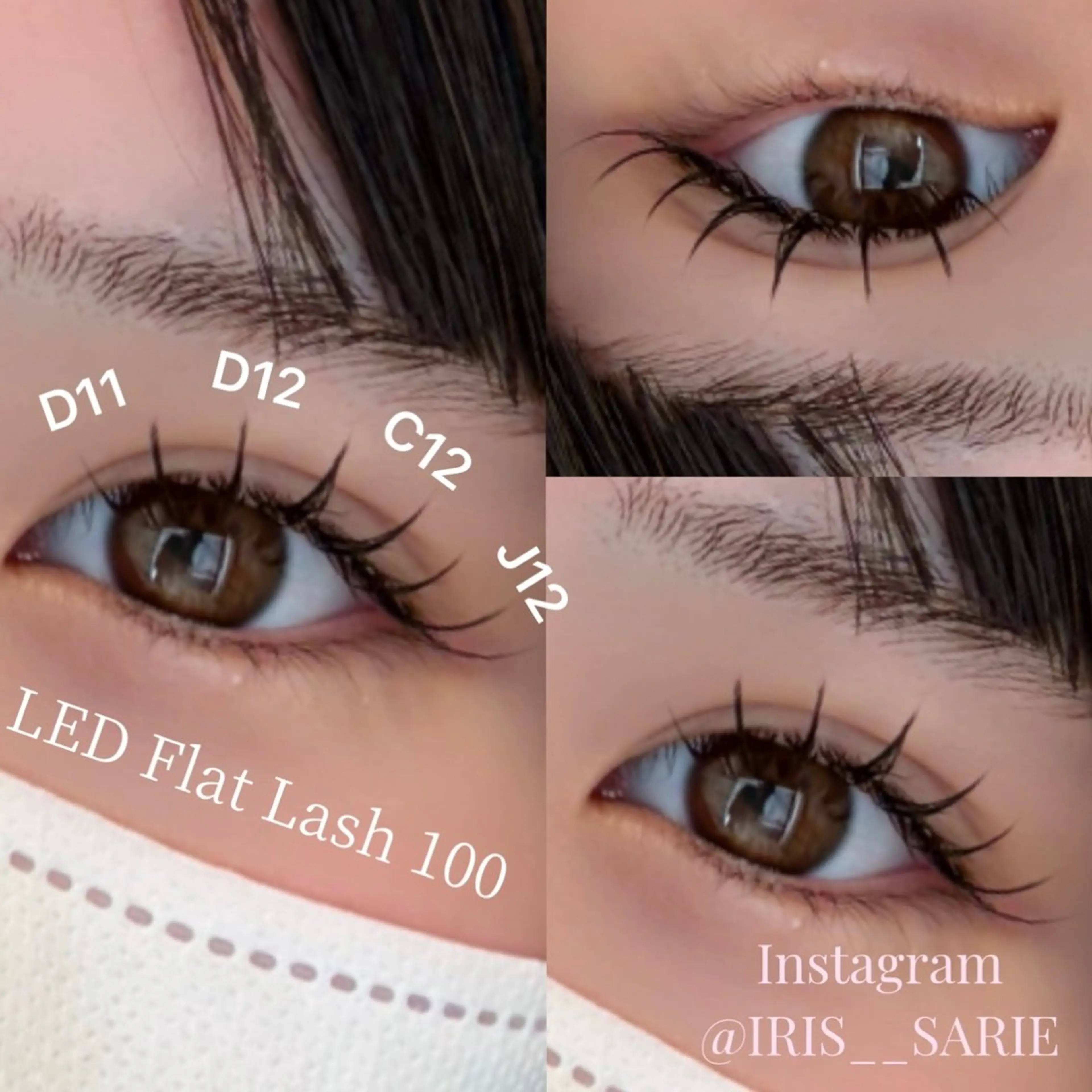 マツエク・マツパ マツエク IRIS. sarieのマツエク・マツパデザイン