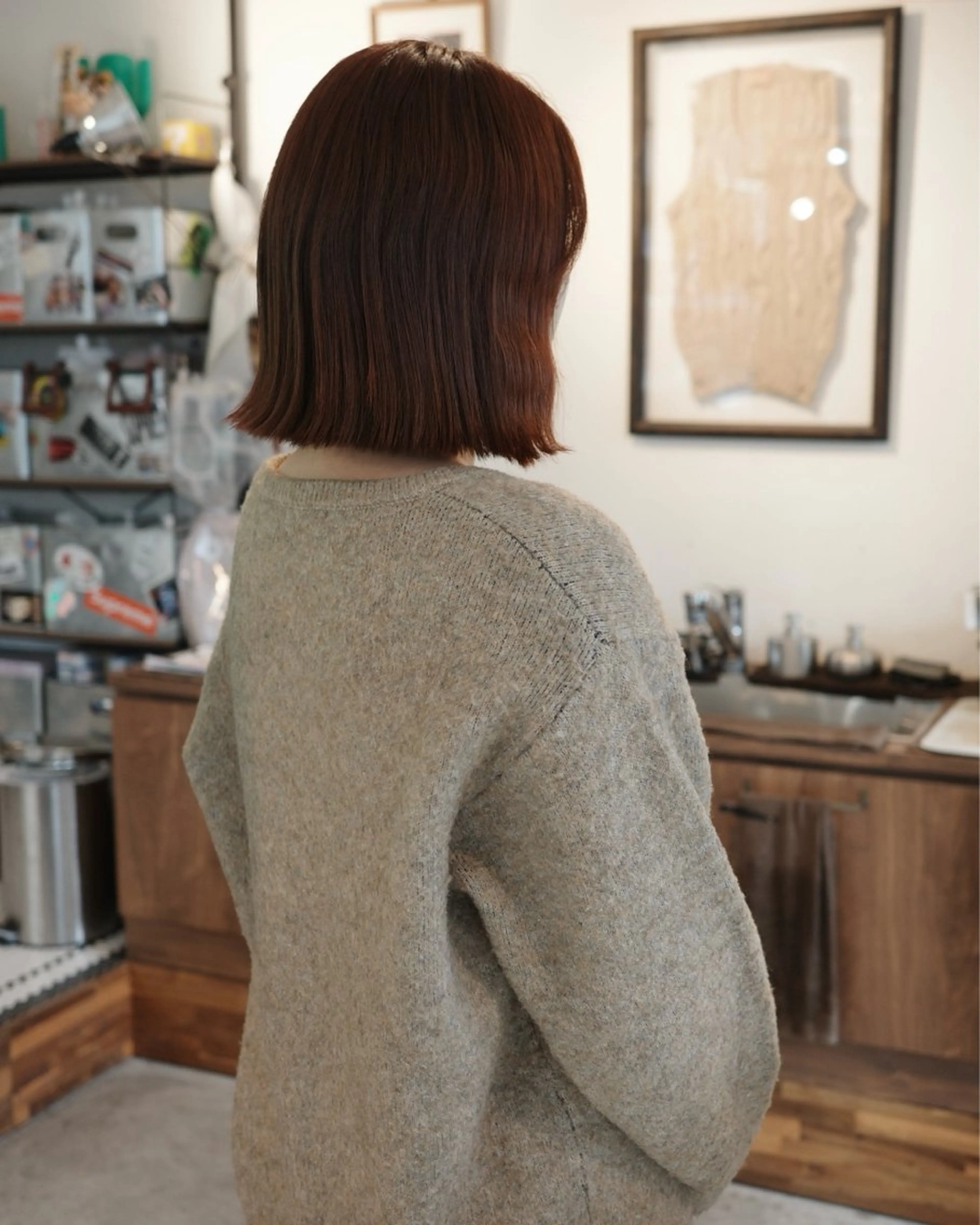 カラー (h)wim kikoのヘアスタイル