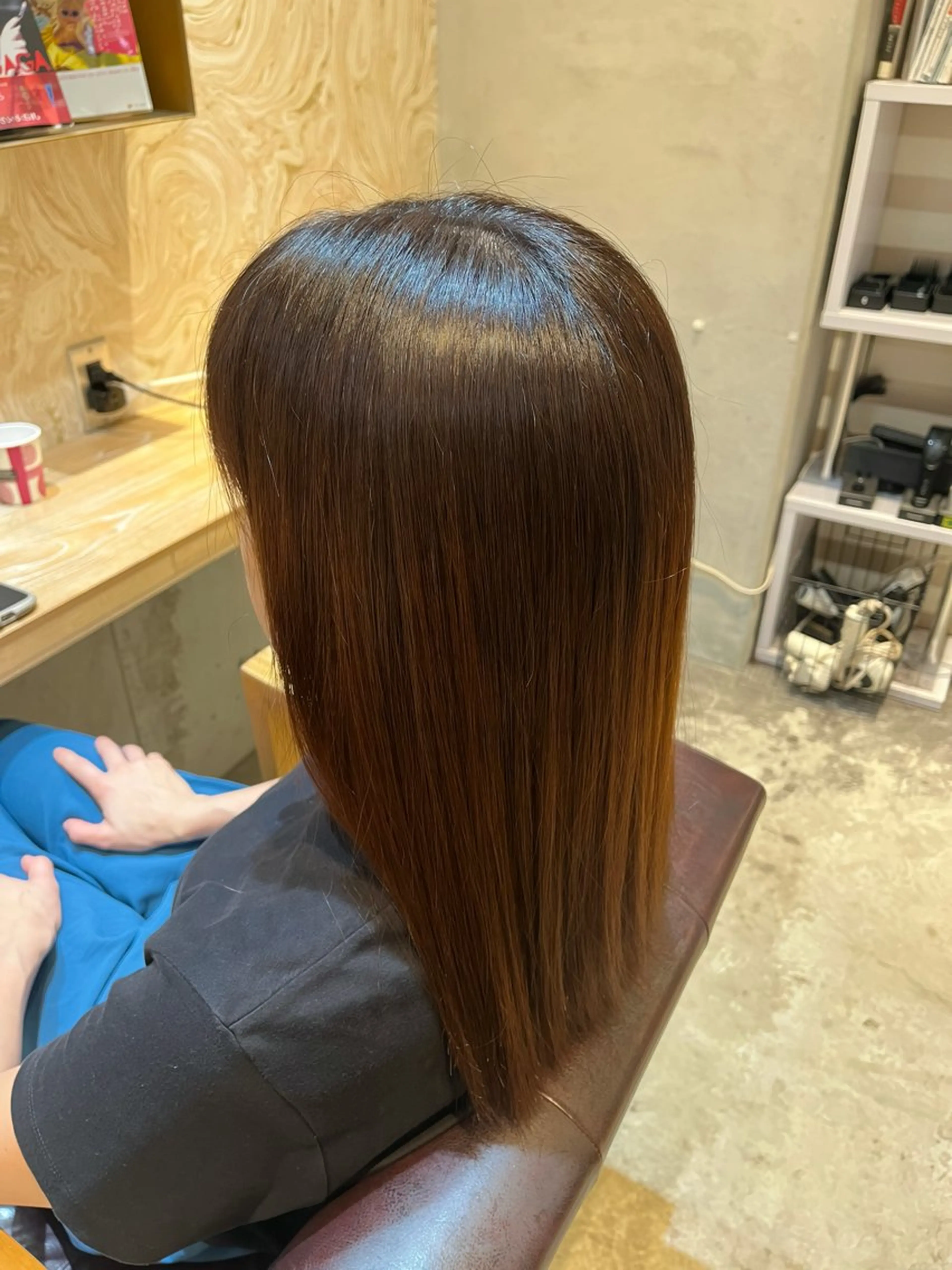 カット＋リタッチカラー （白髪染めも可）の写真