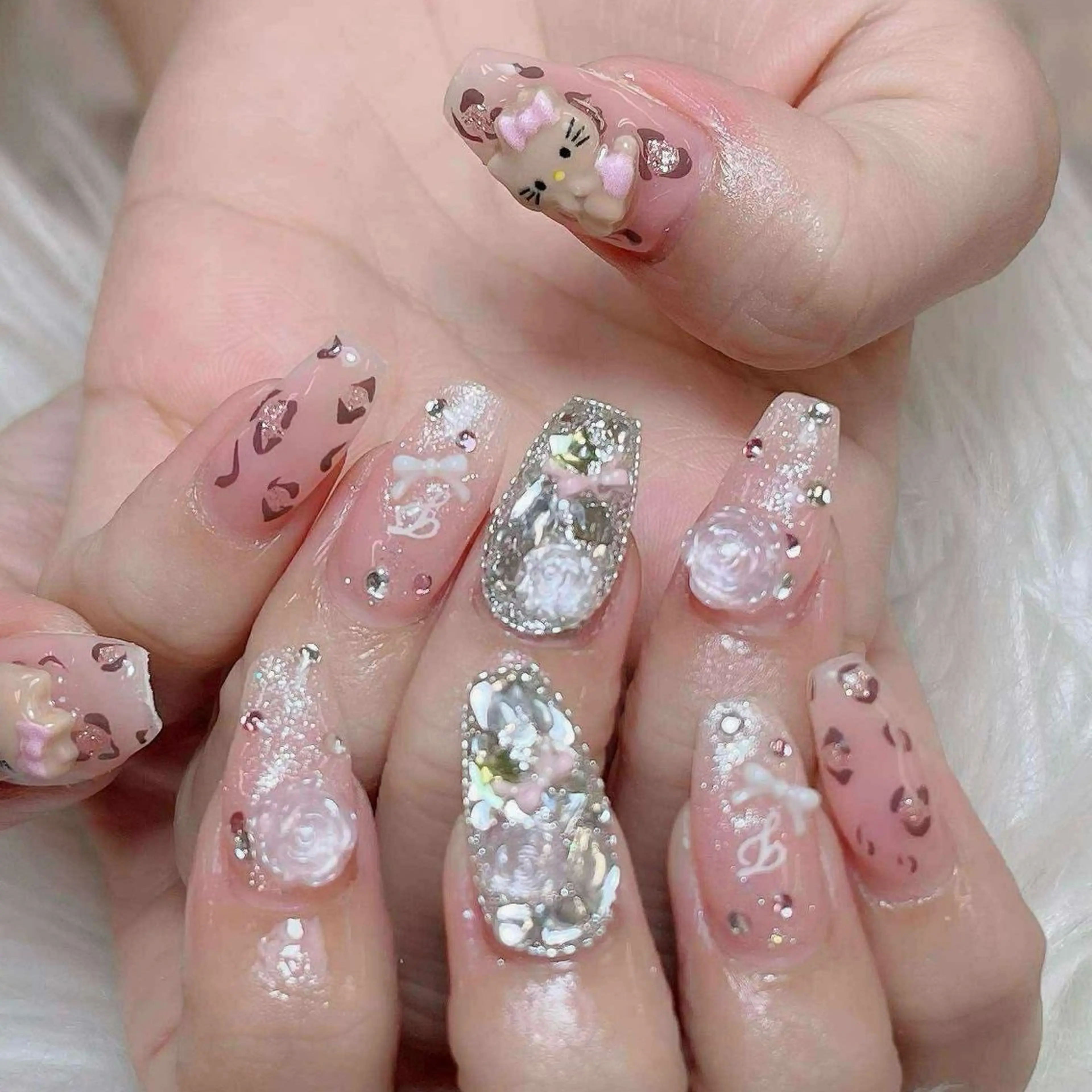 ネイル ハンドネイル ANH NAIL ゴテゴテ専門店💎のネイルデザイン