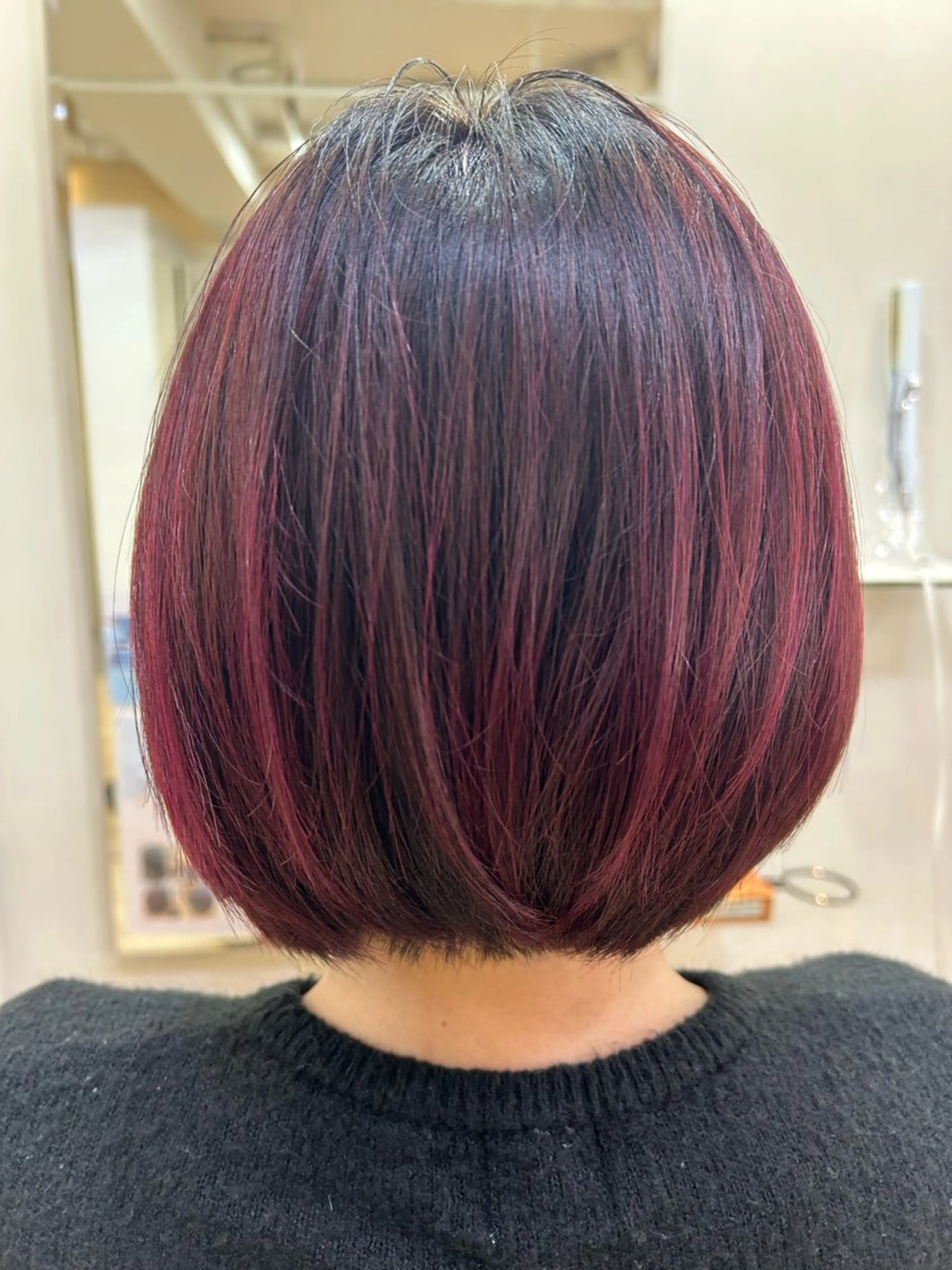 ミディアム Tabata Hikaruのヘアスタイル