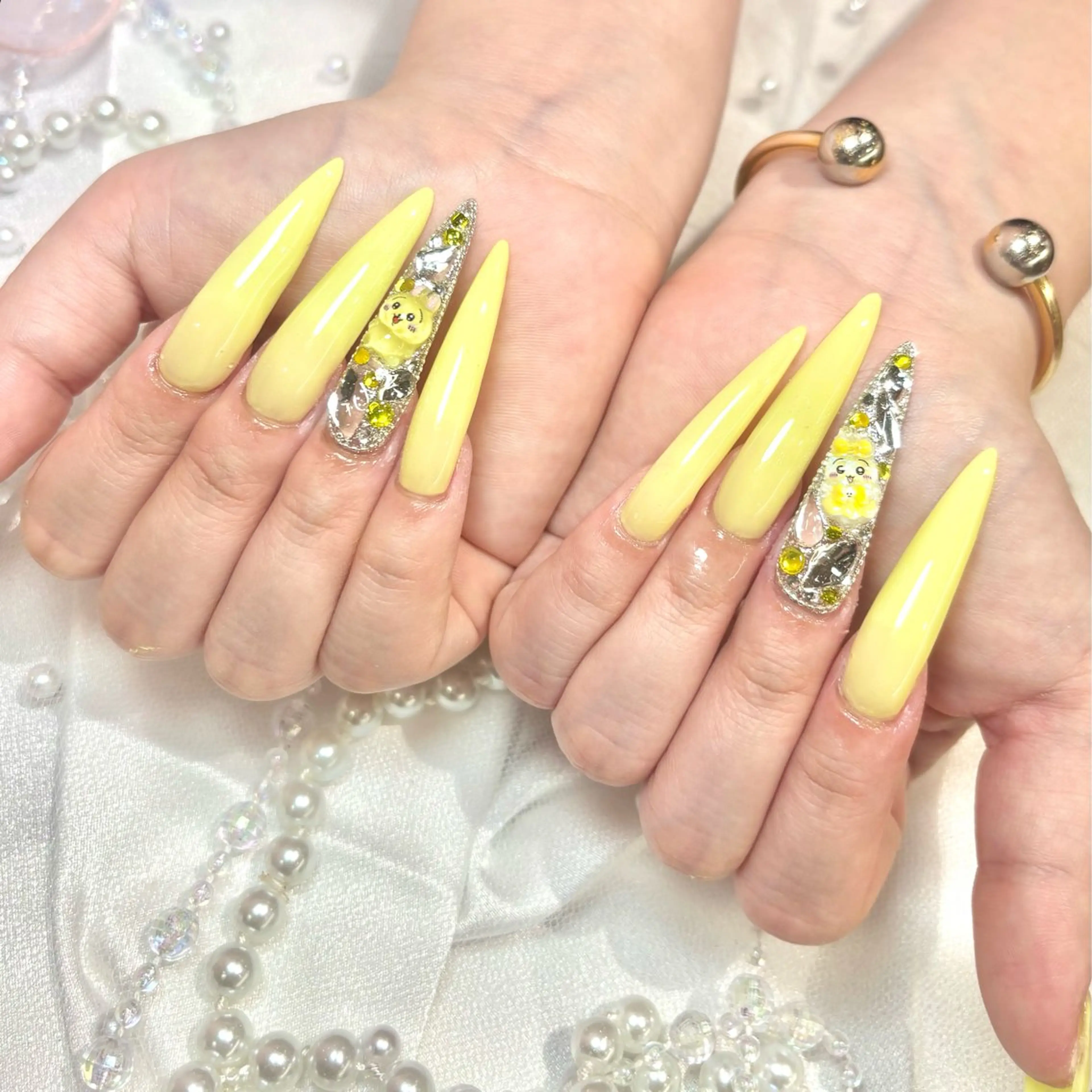 ネイル ロングネイル ハンドネイル mio nail TANIのネイルデザイン