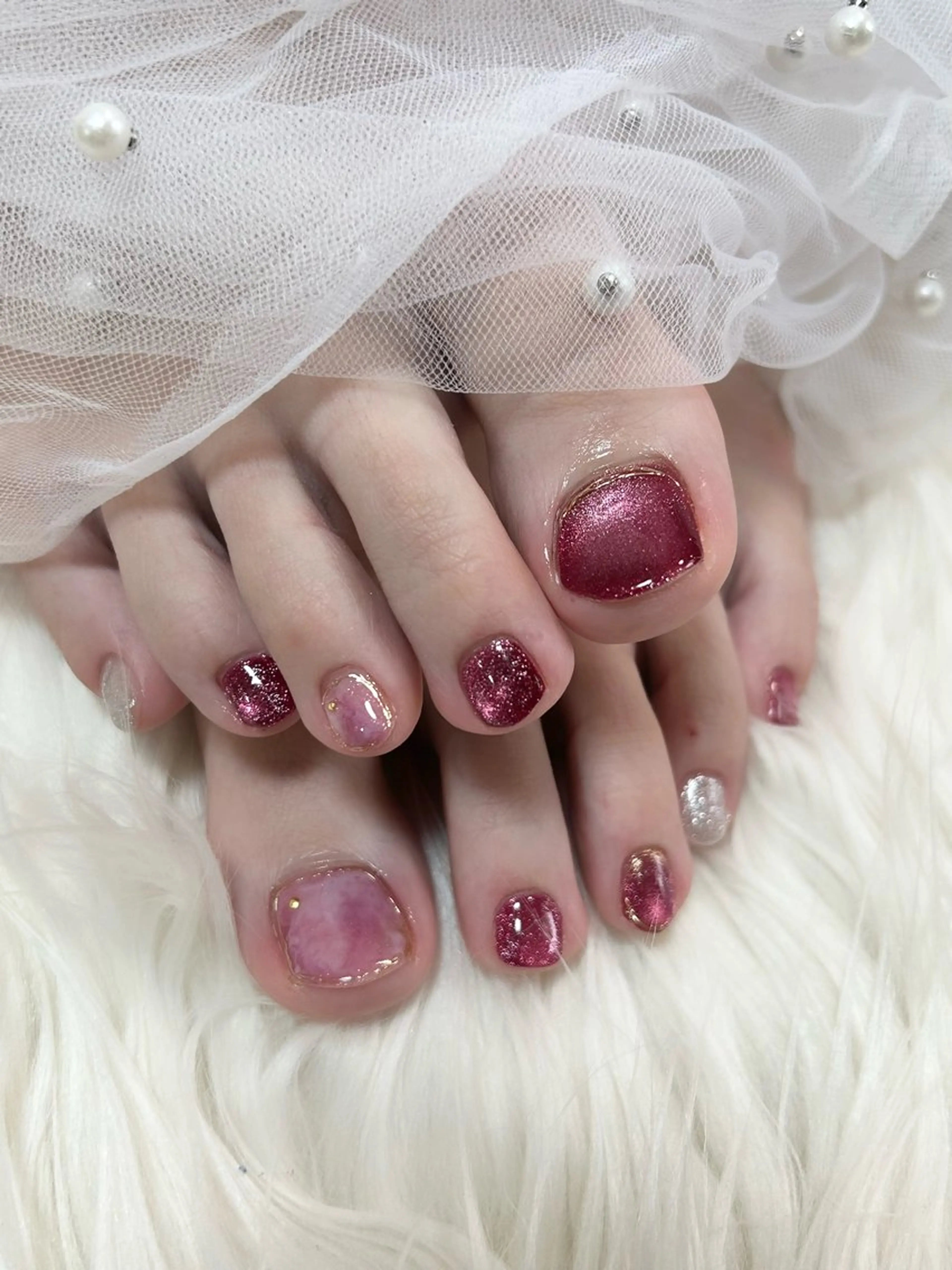 魅せたくなる足元に☆フットやり放題の写真