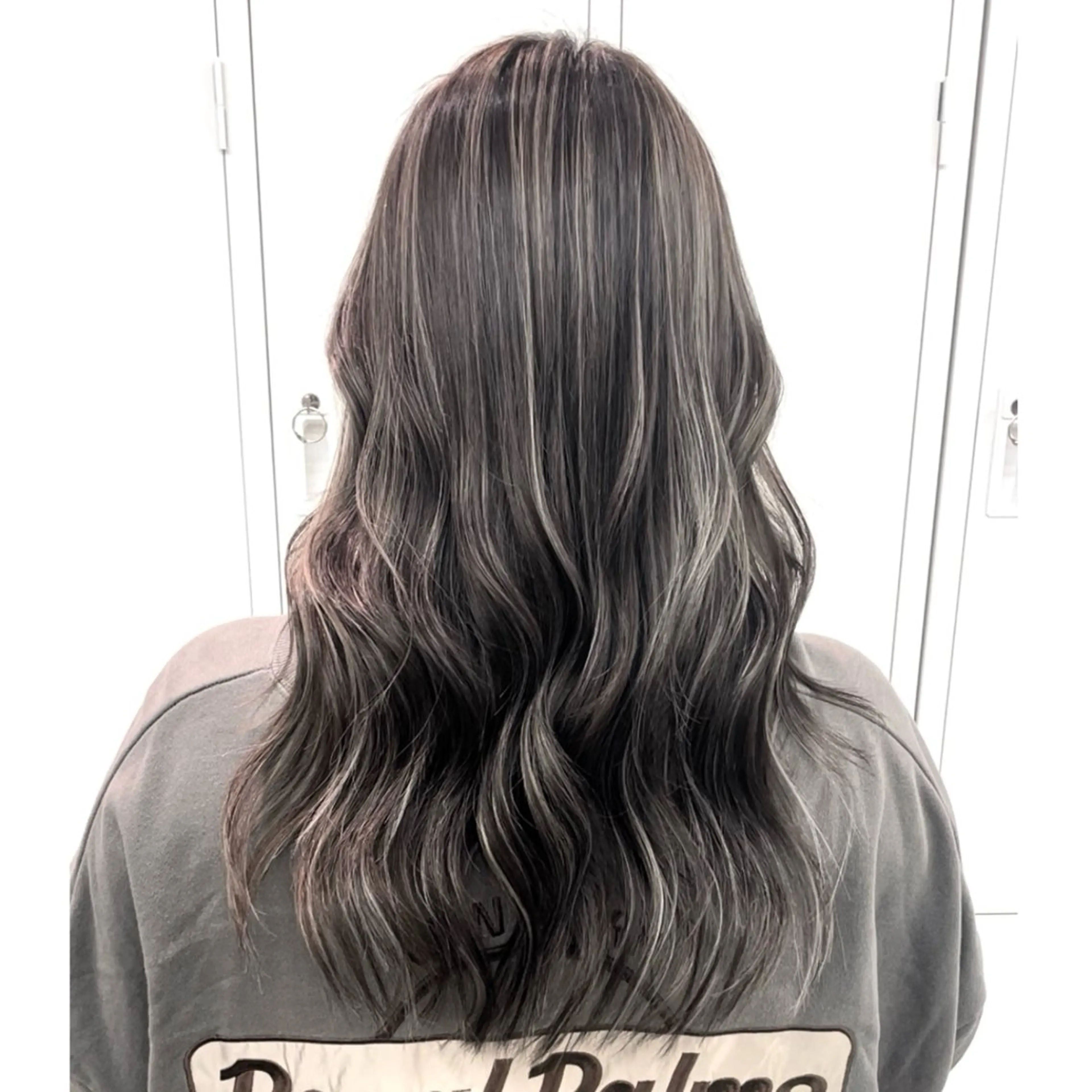 ロング カラー カット ヘアカラー トリートメント 奥山義進/大宮 /ダブルカラーのヘアスタイル