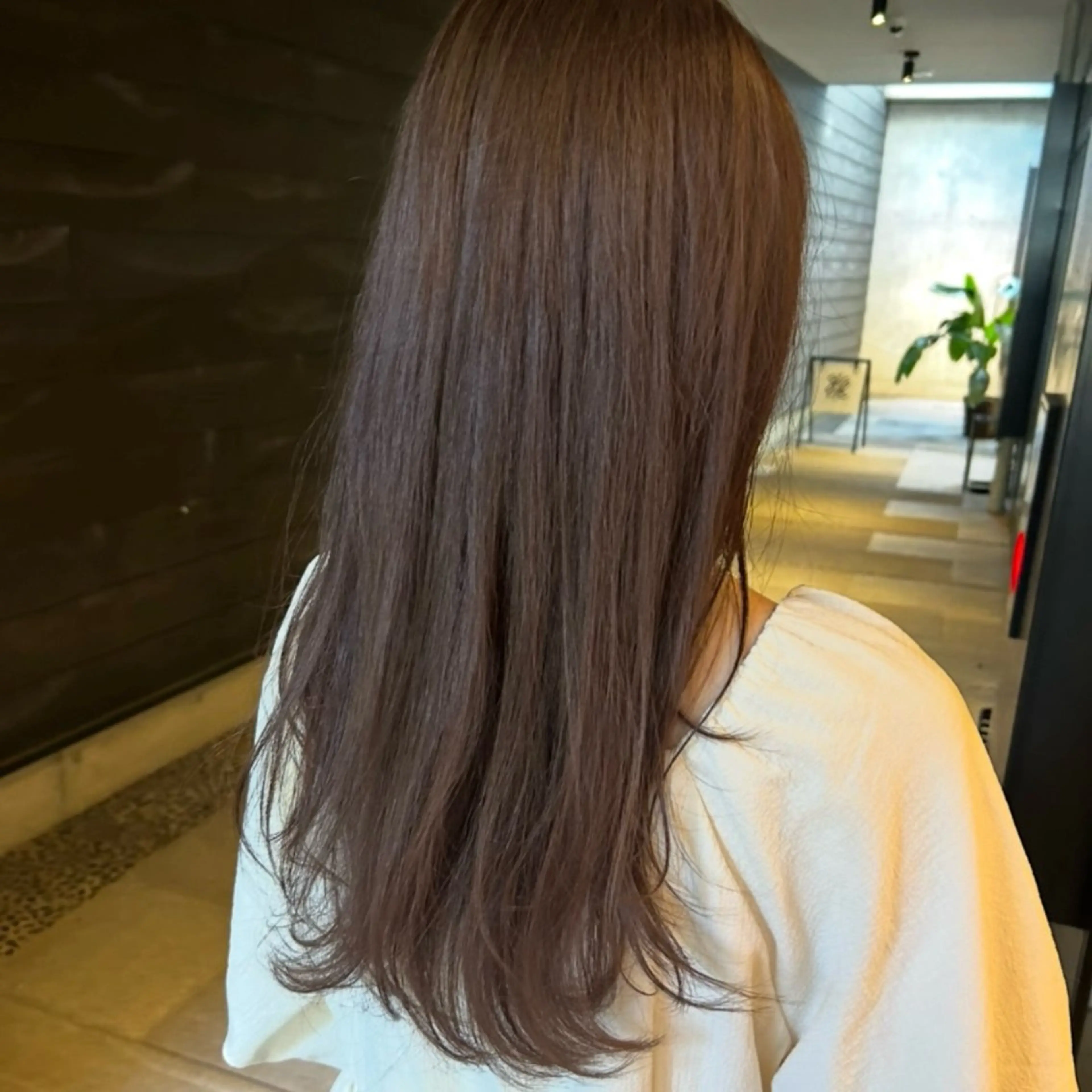ミディアム ヘアカラー トリートメント ヘアセット 🌸透明感/レイヤー / 栗林 彩🌸のヘアスタイル
