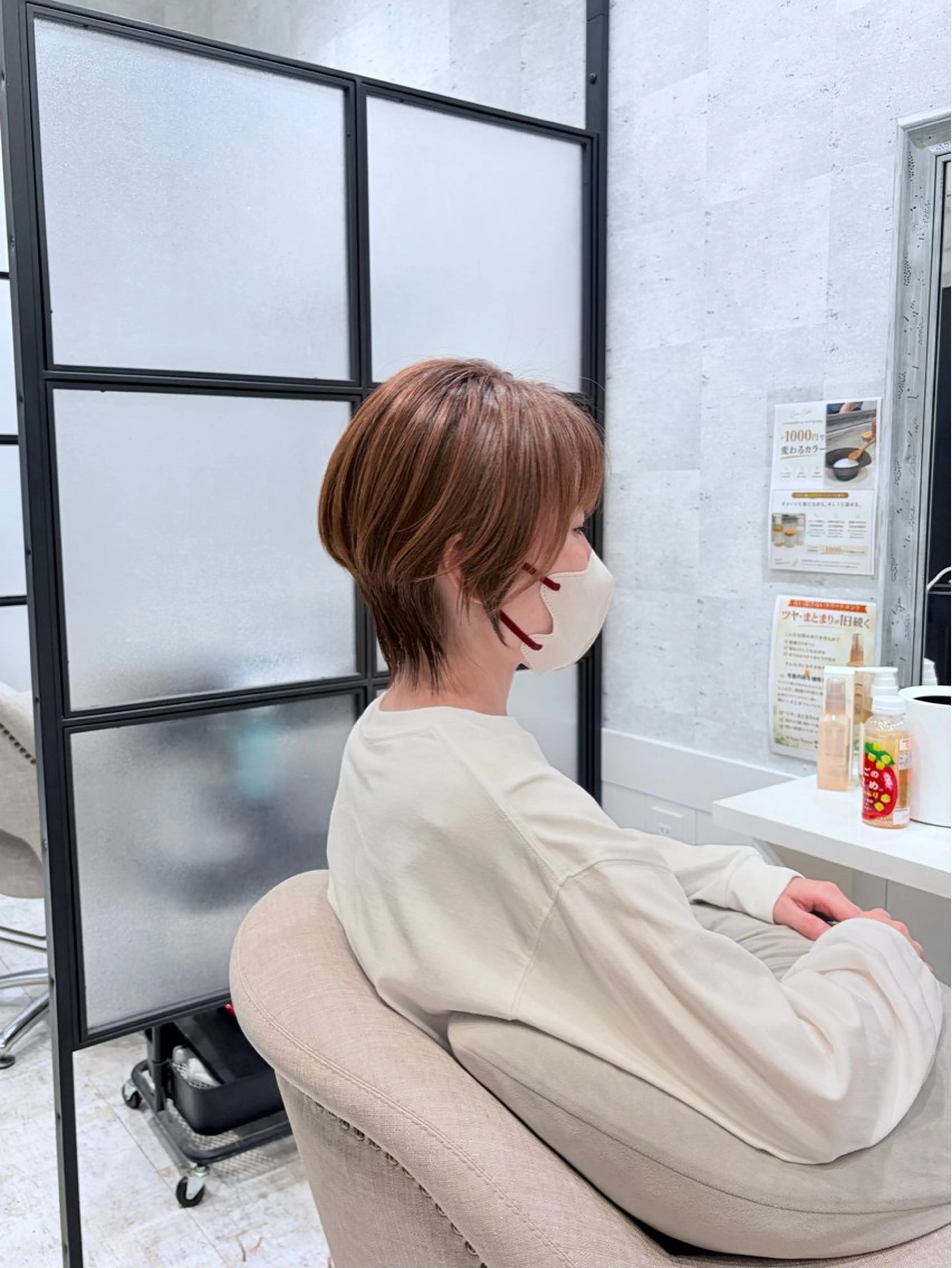 ショート ショートヘア カット ヘアカラー 白髪ぼかし | ヨッシーのヘアスタイル