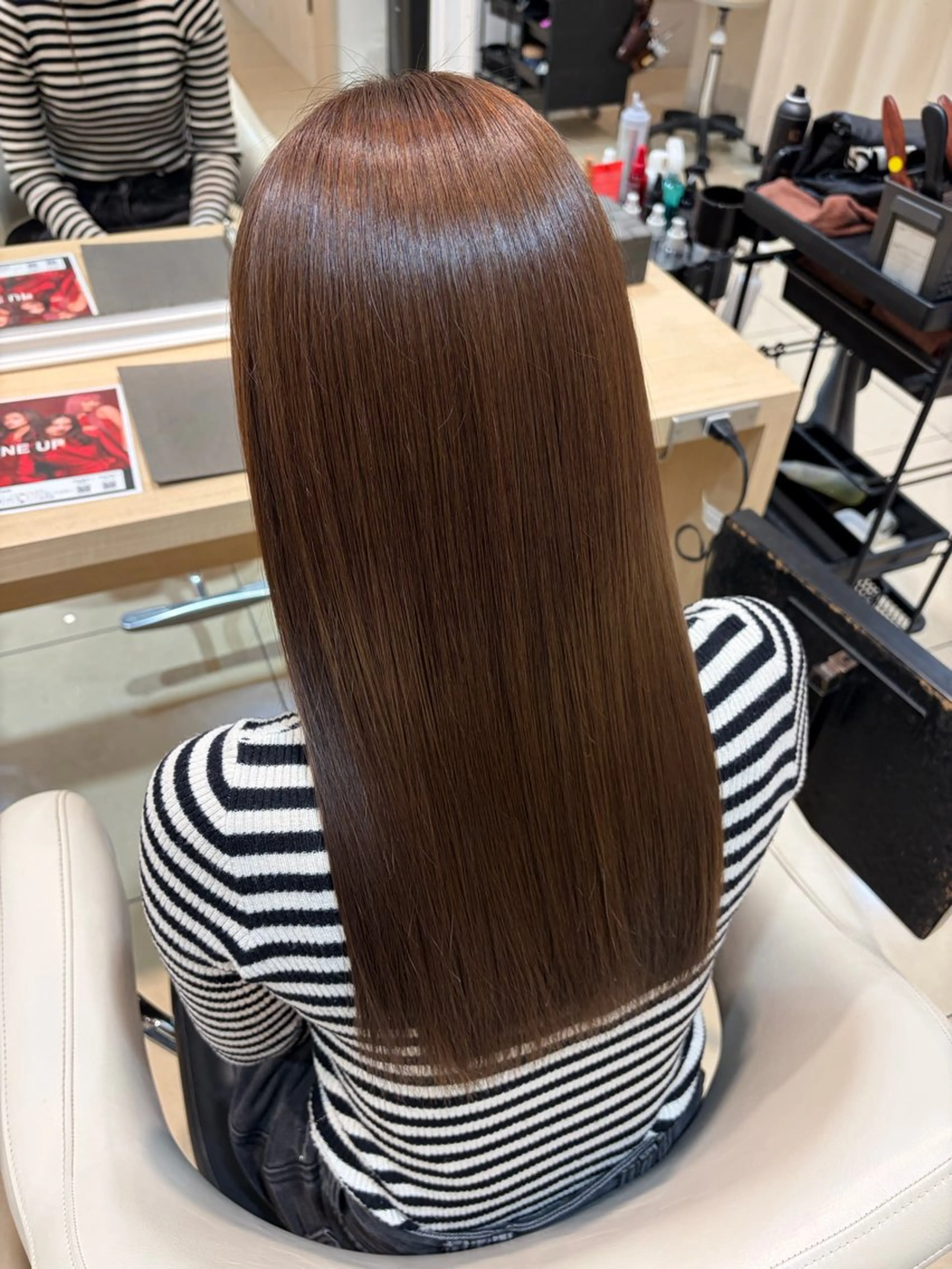 セミロング カラー ヘアカラー トリートメント Ash中目黒店 Mizuki 🎀のヘアスタイル