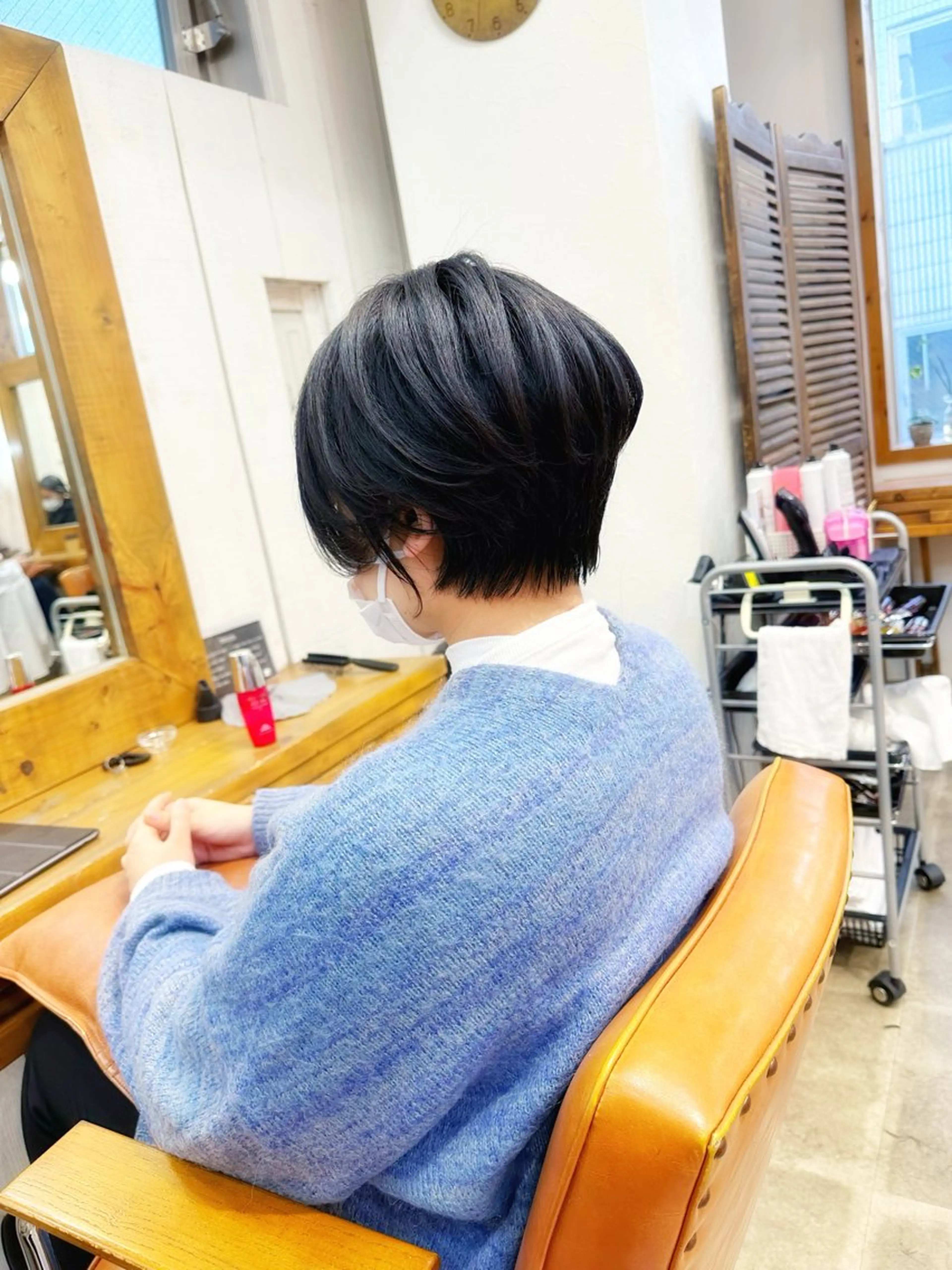 ショート カラー 👑銀座ショート/ 絶壁補正/金子涼👑のヘアスタイル