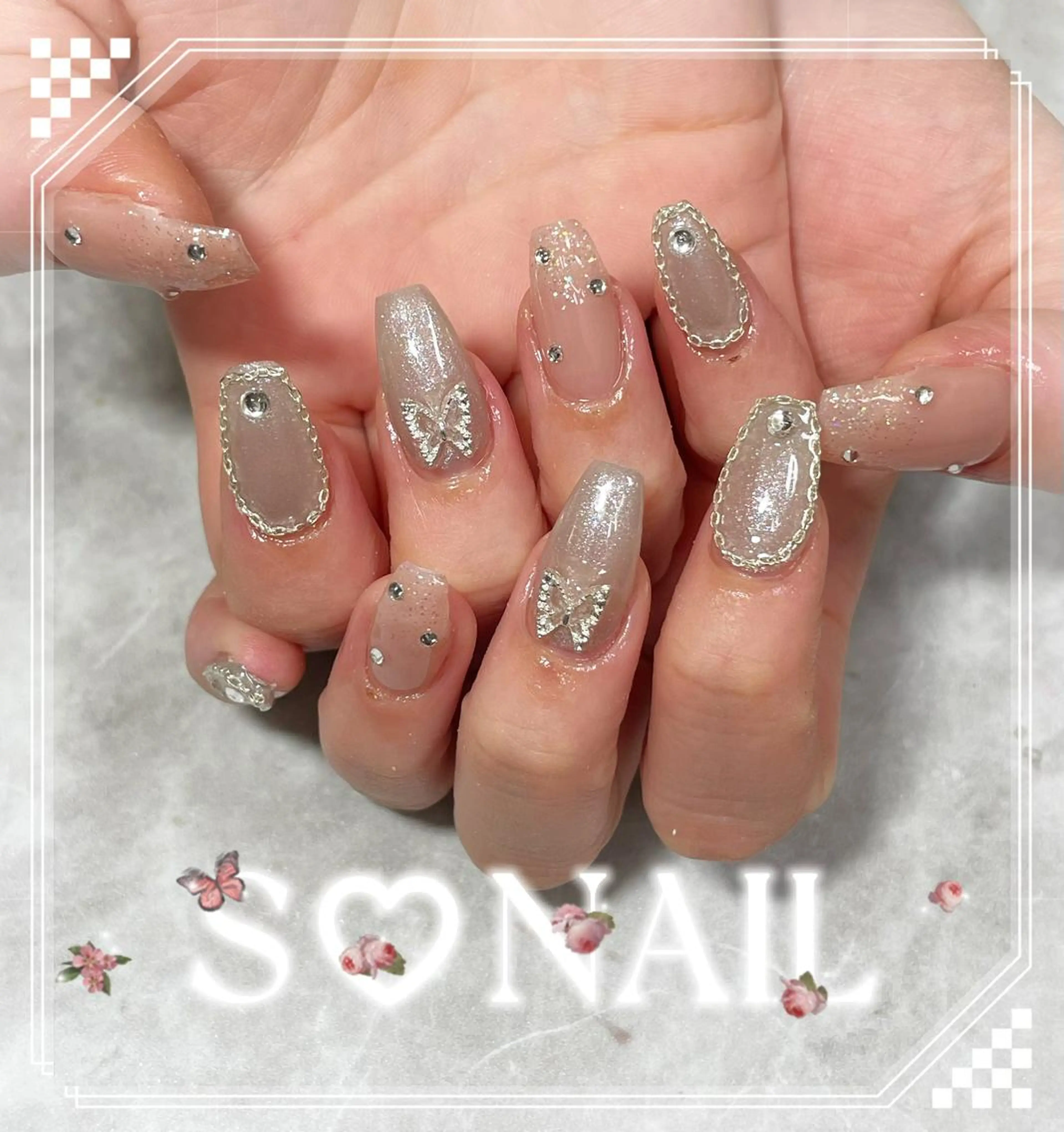 ネイル 持ち込み ハンドネイル S.NAIL Suuのネイルデザイン