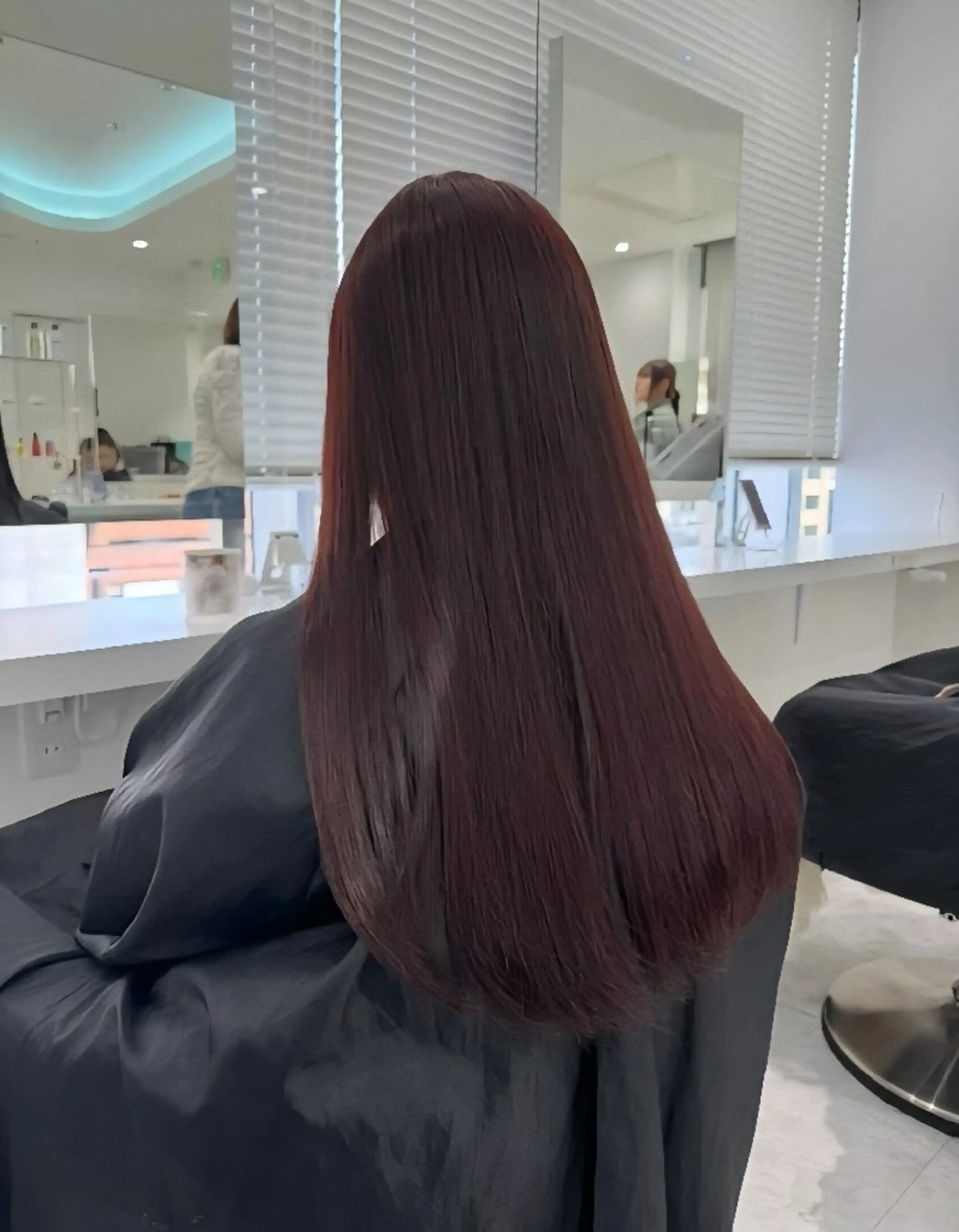 カラー ラベンダーカラー レッドカラー ヘアカラー トリートメント 🍒renka🍒 ボブ/ショート/暖色のヘアスタイル