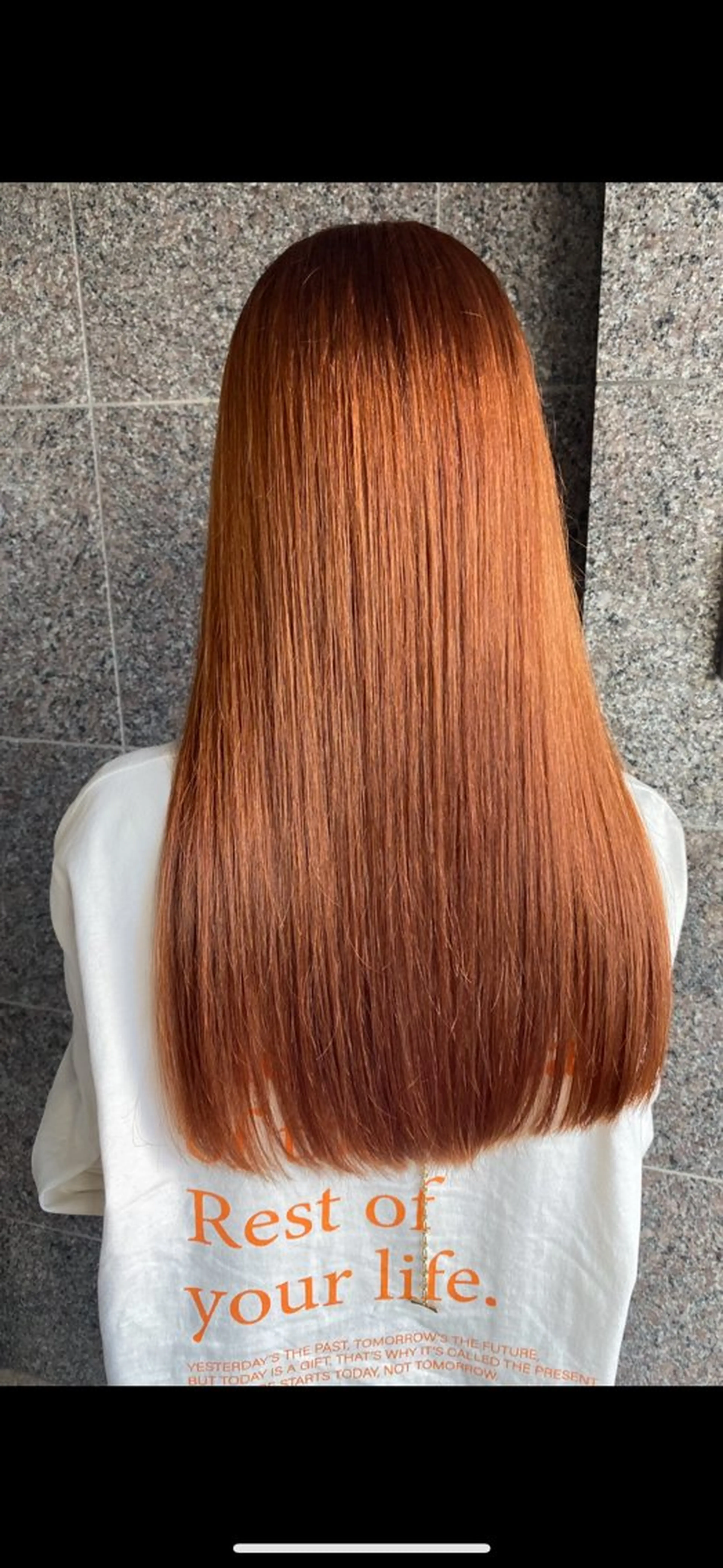 ロング カラー ヘアカラー トリートメント 足立 武巳（金山Ciel）のヘアスタイル