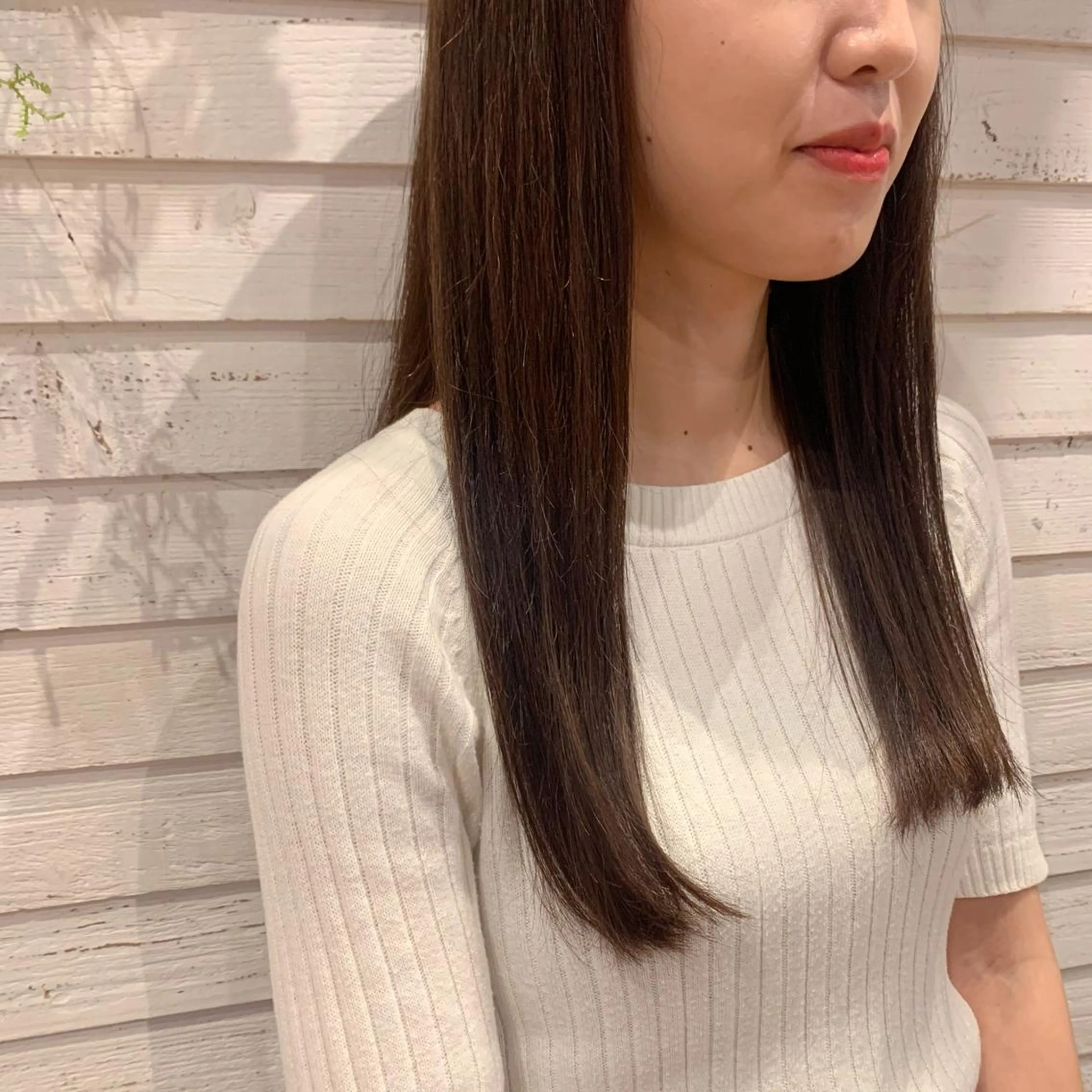 ミディアム カラー 髪質改善 トリートメント 🌱小顔ヘア/ボブ ミディアム/双葉🌱のヘアスタイル