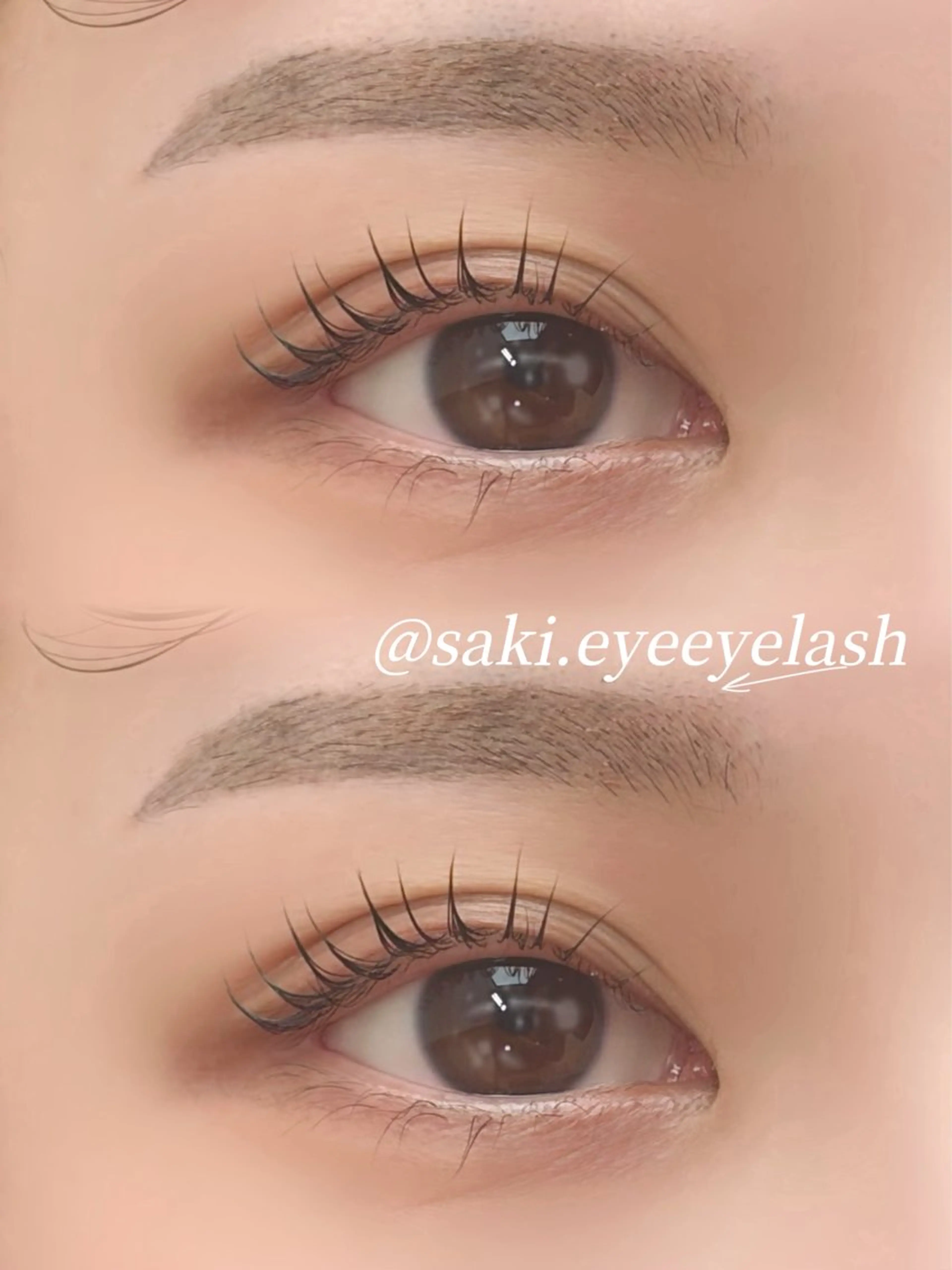 マツエク・マツパ 💖SAKI/名駅 まつげパーマ💖のマツエク・マツパデザイン