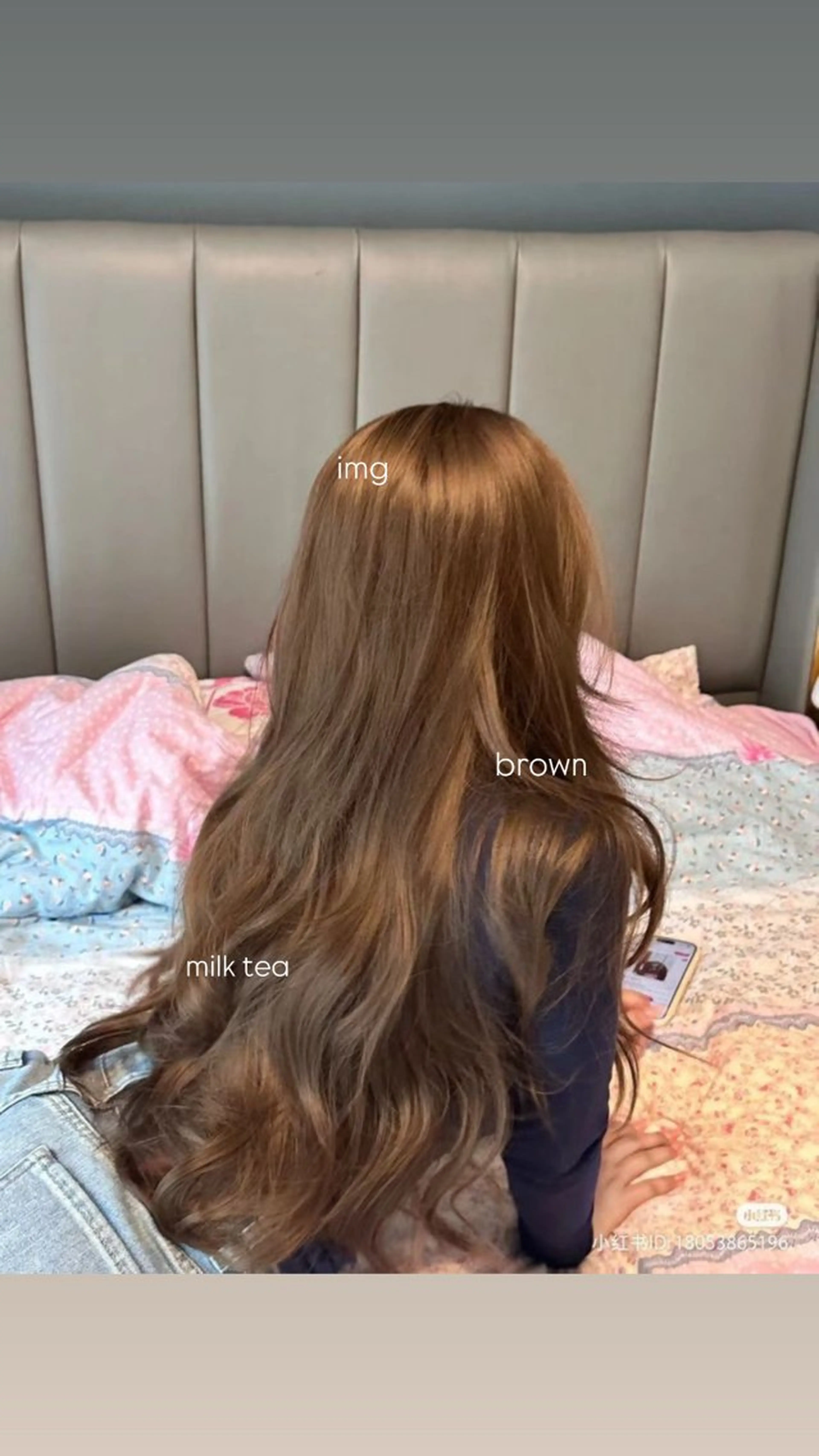 カラー ベージュ・ラベンダー カラー🎀りりのヘアスタイル