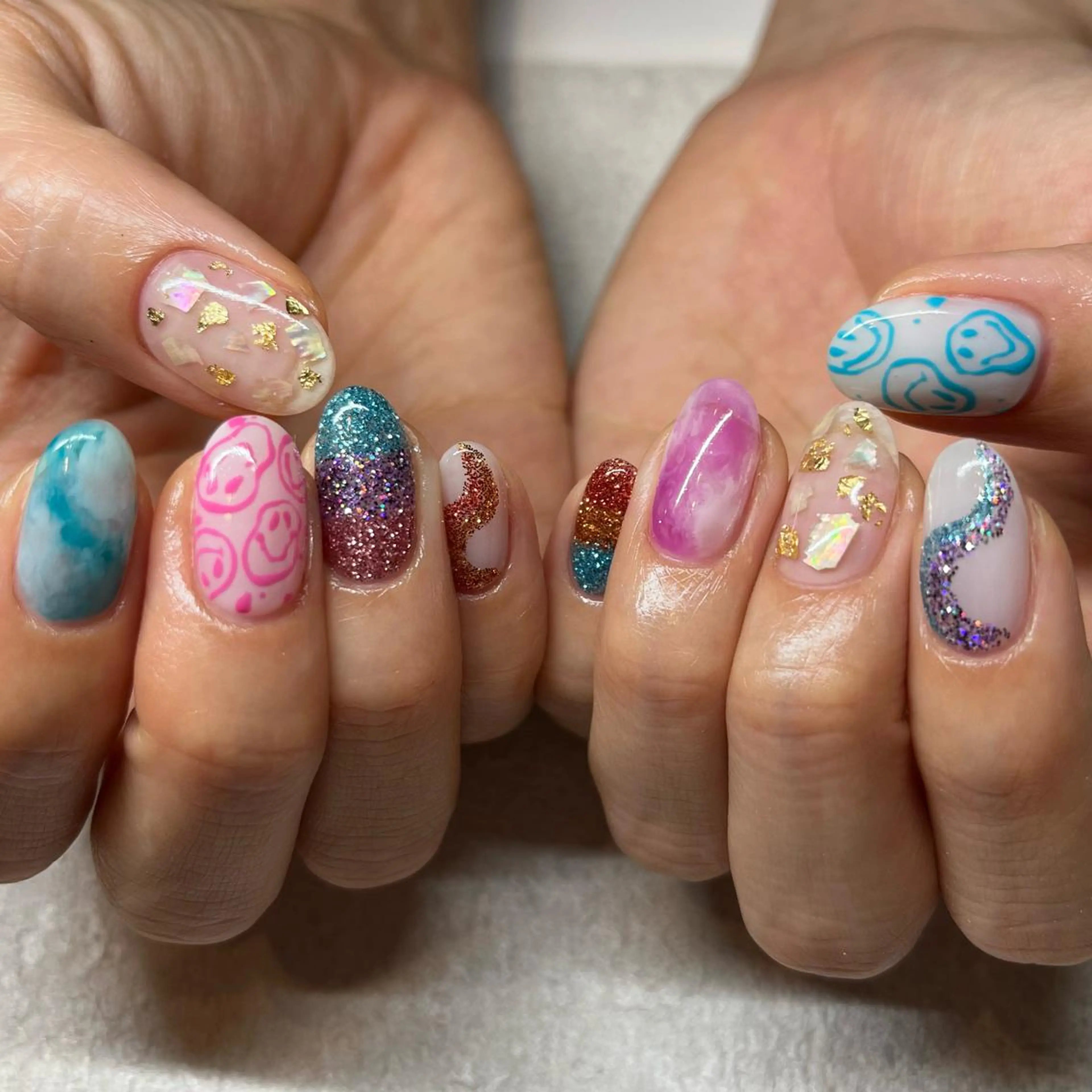 ネイル NORA nail UMEDA MAIのネイルデザイン