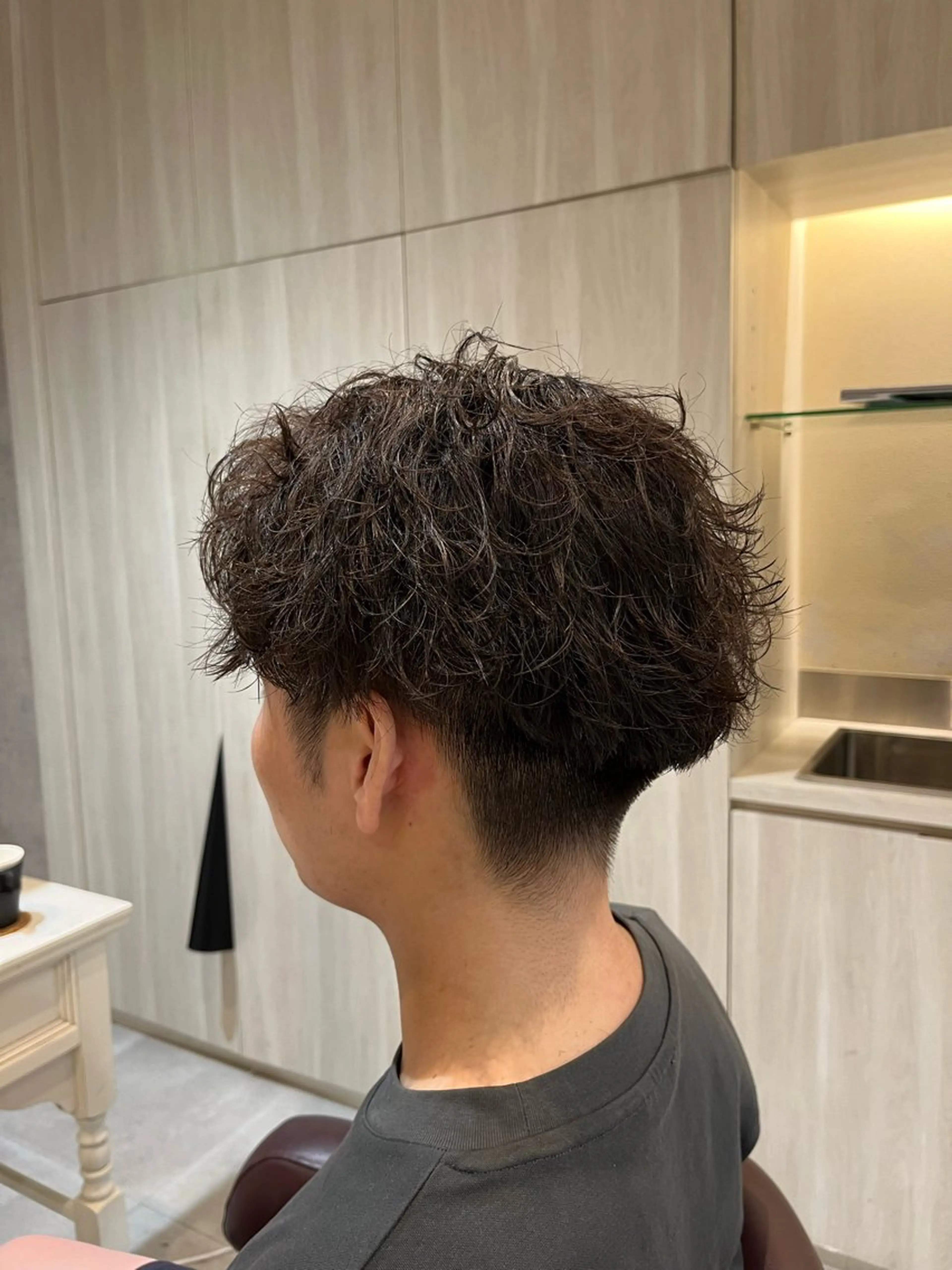 ショート パーマ FIX hair所属・FIX店長/名駅/ 国際センター/パーマのヘアスタイル