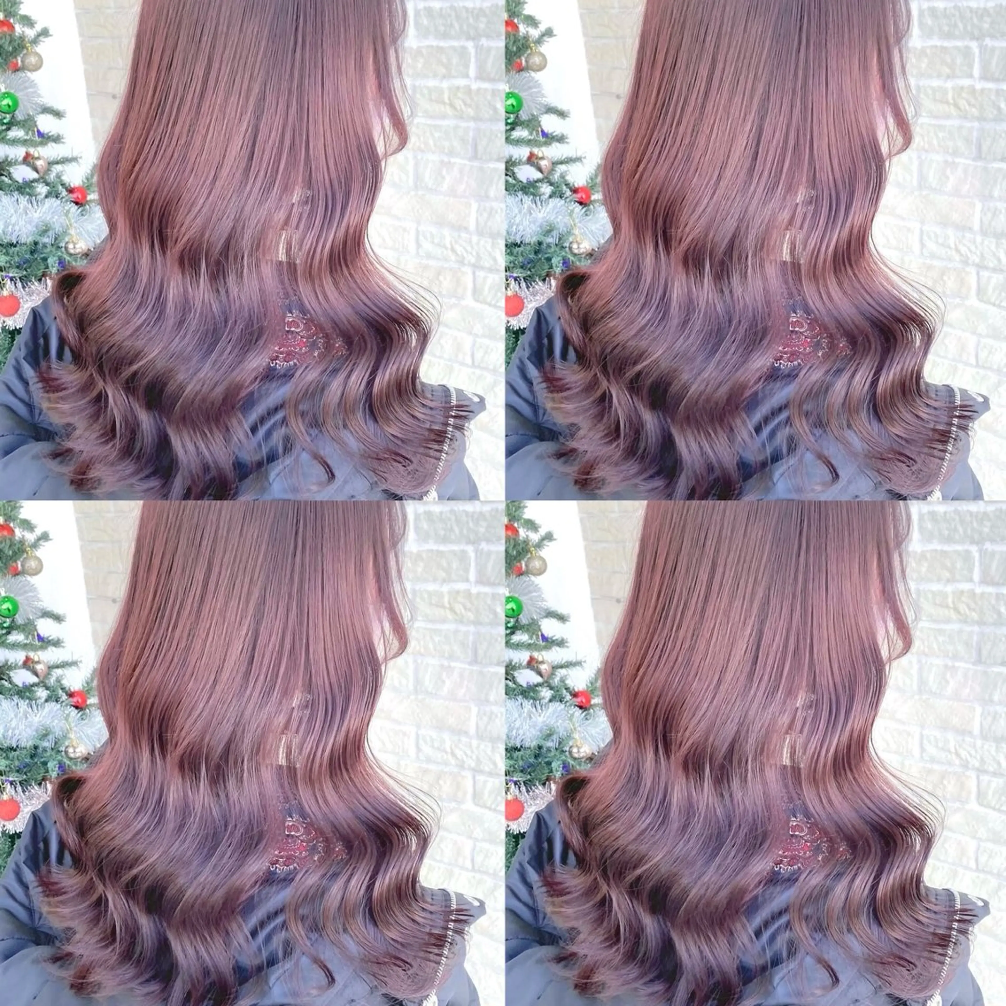 ミディアム ヘアカラー トリートメント 【髪質改善カラー】 あむ·. ⟡ 🖤のヘアスタイル