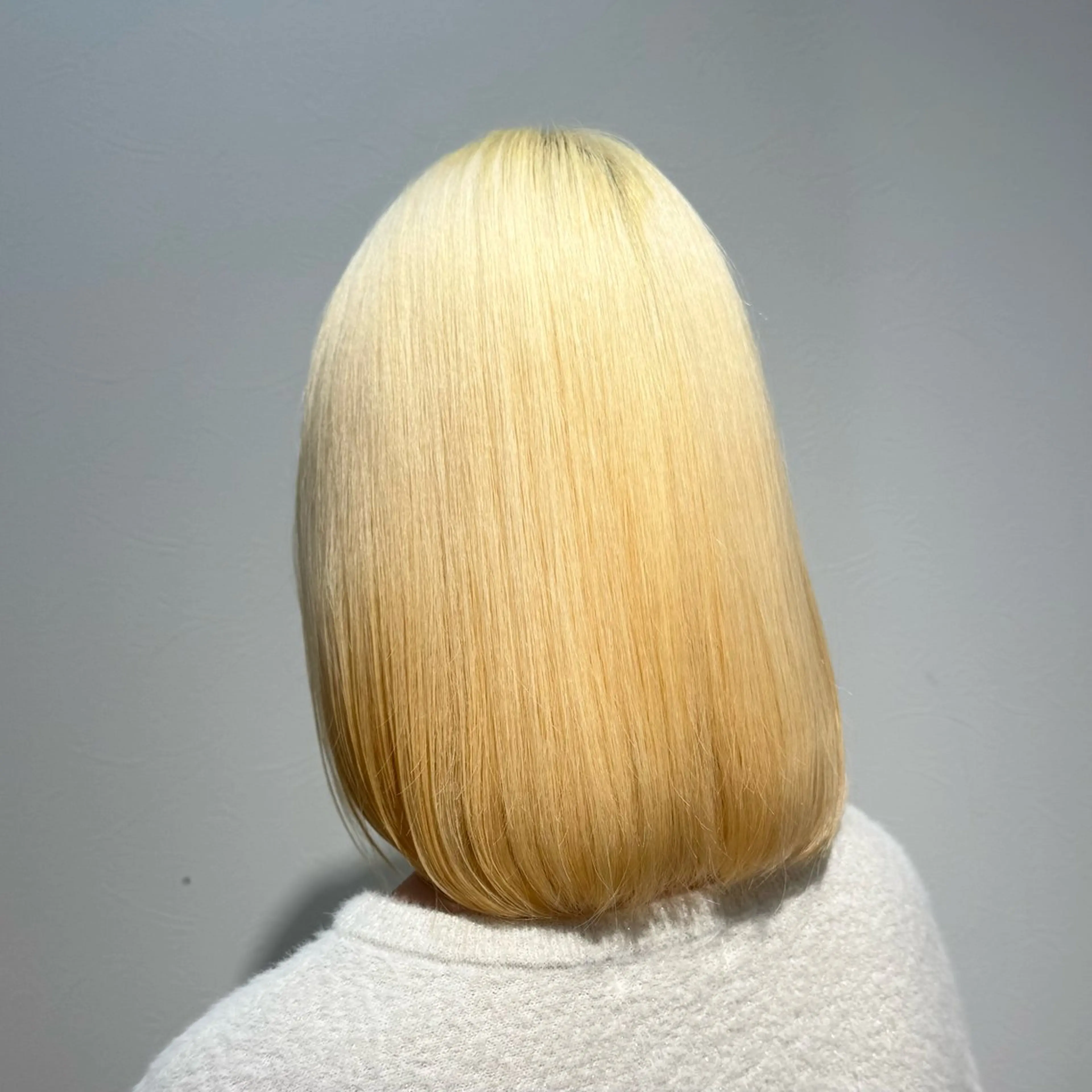 カラー ブリーチ ヘアカラー トリートメント ヘッドスパ 透明感/低ダメージ インナー🩵角田紗雪のヘアスタイル