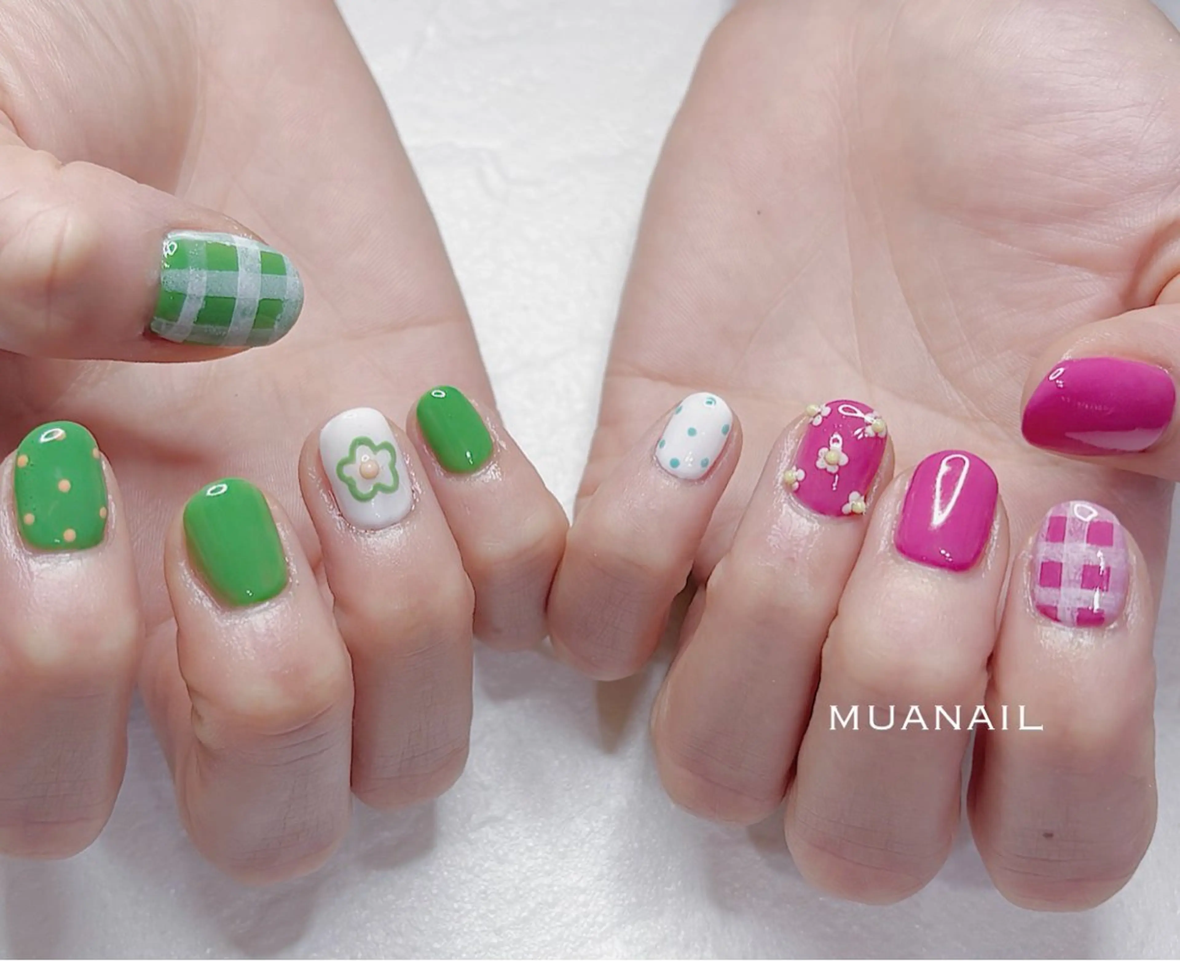 ネイル フラワーネイル その他(ネイル) mua nail mikiのネイルデザイン
