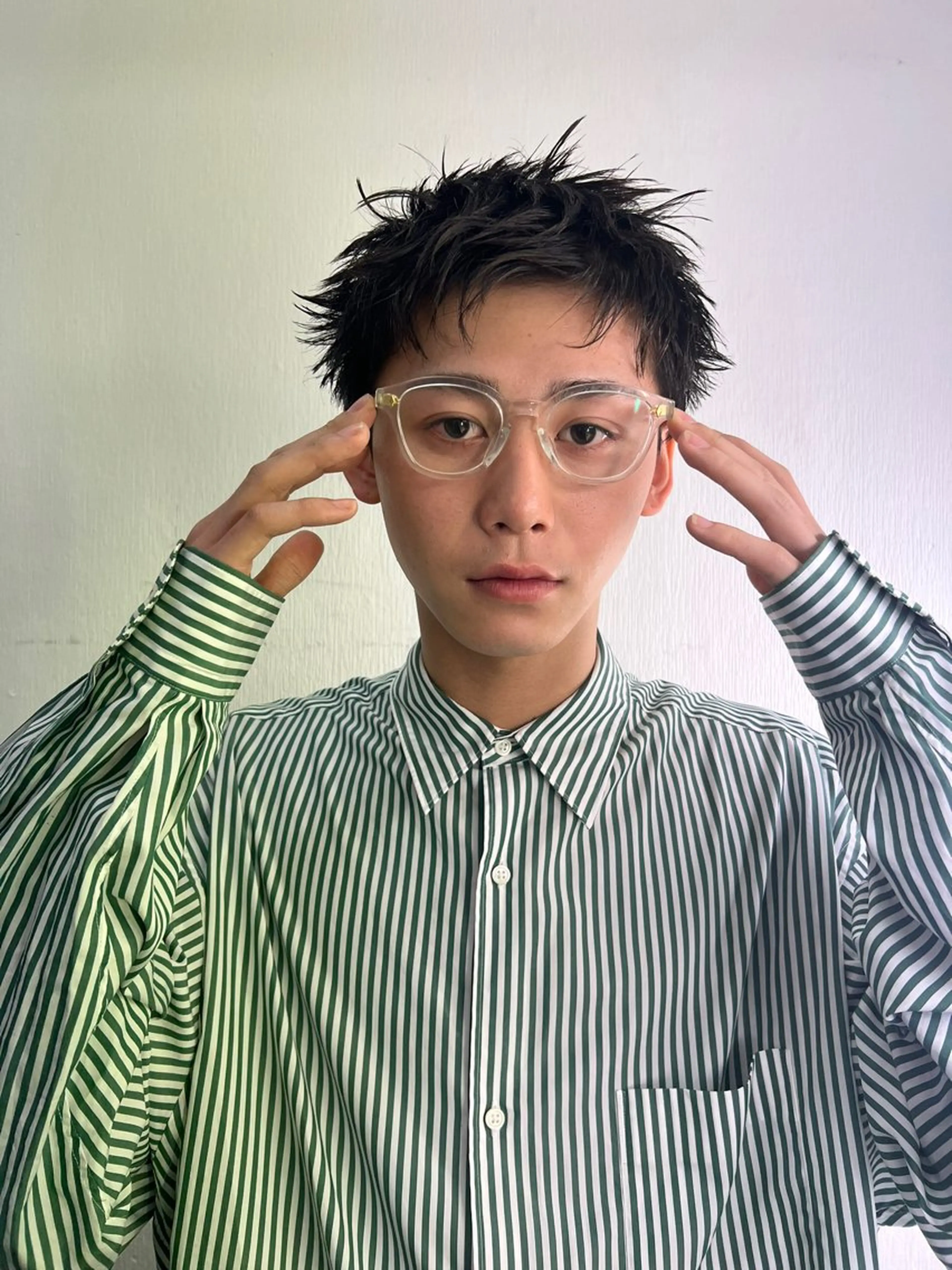 ショート メンズ スパイキーショート ショートヘア 表参道メンズカット hikariのヘアスタイル