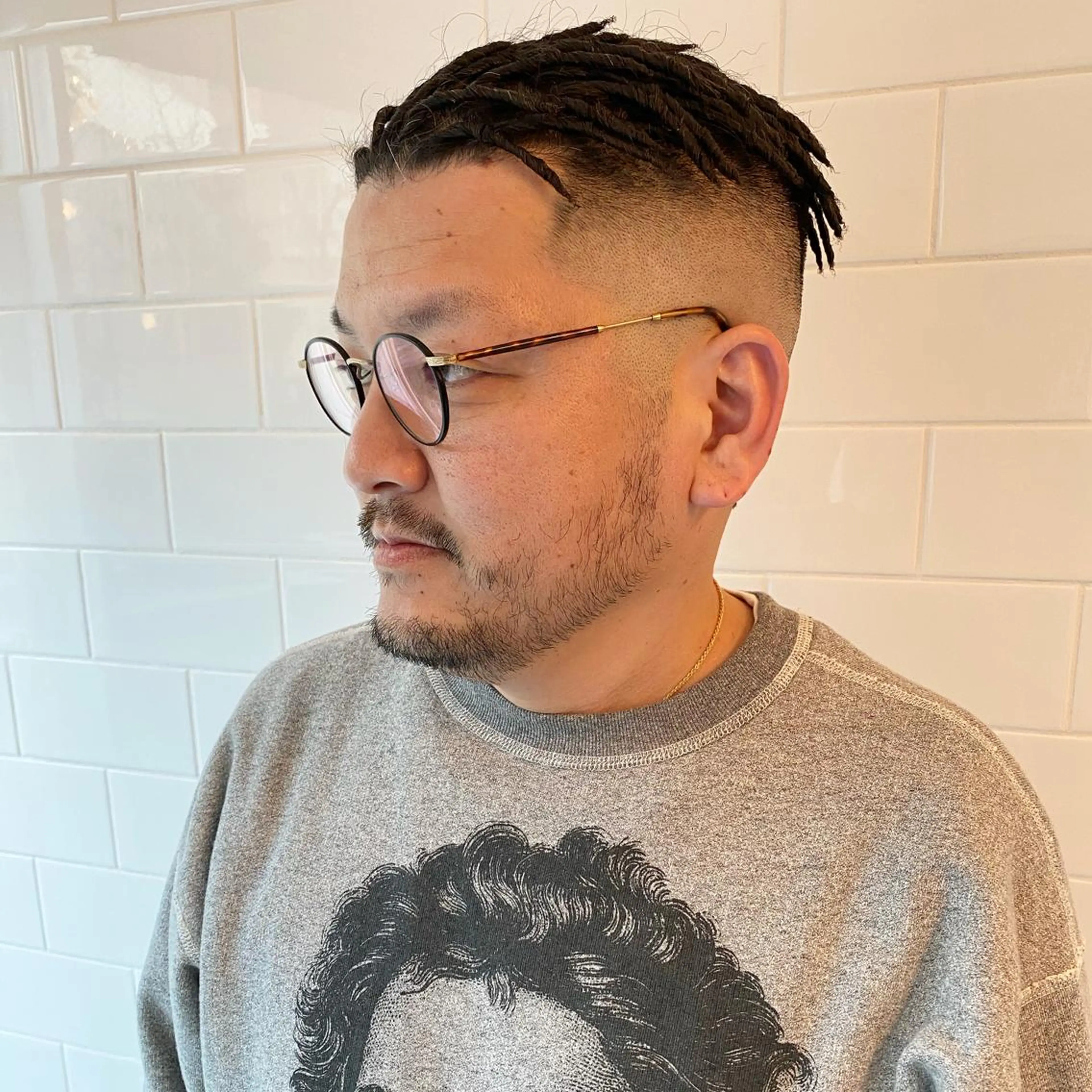 ショート カラー パーマ ヘアアレンジ メンズ キッズ ネイル マツエク・マツパ 中元 淳のヘアスタイル