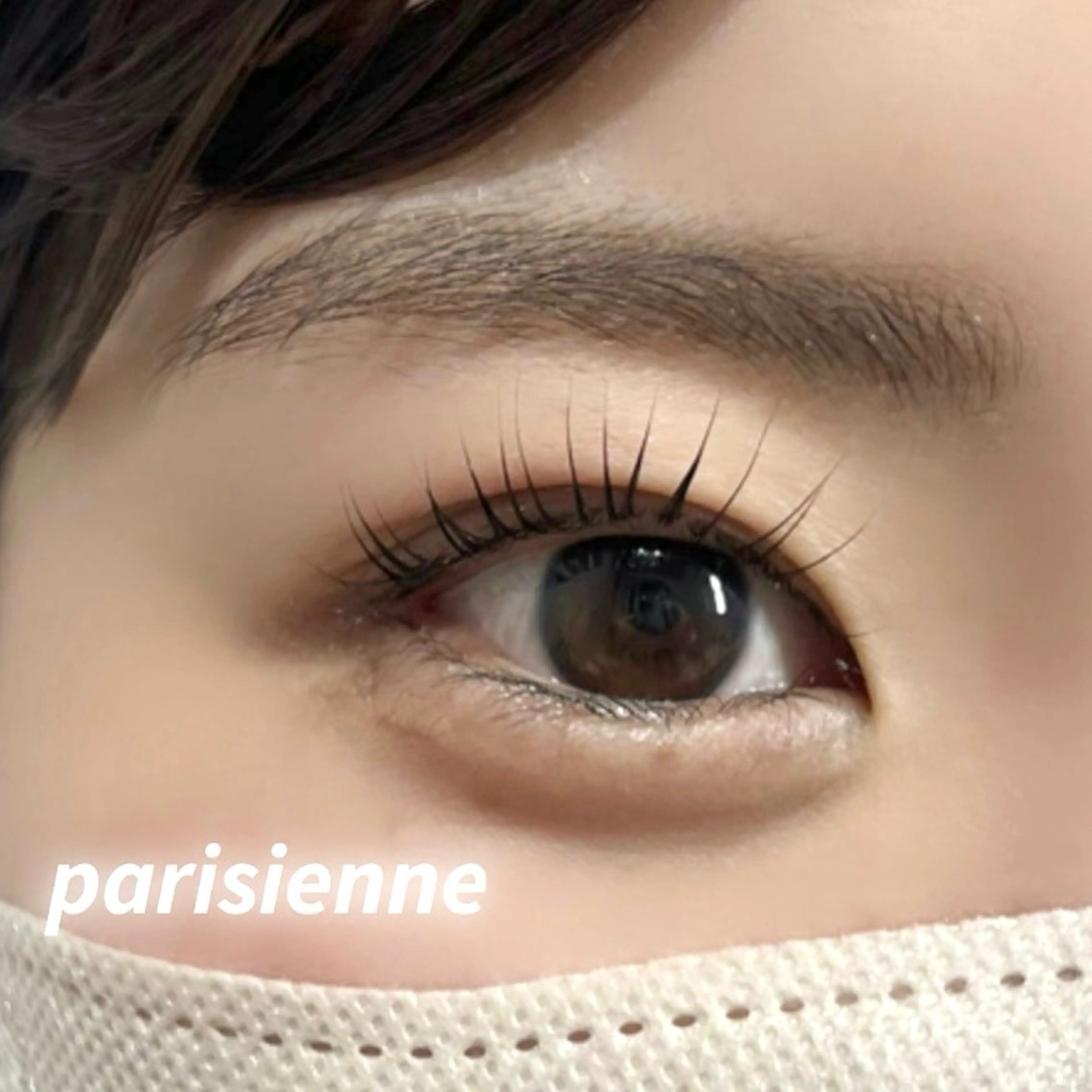 マツエク・マツパ パリジェンヌラッシュリフト sol soraのマツエク・マツパデザイン