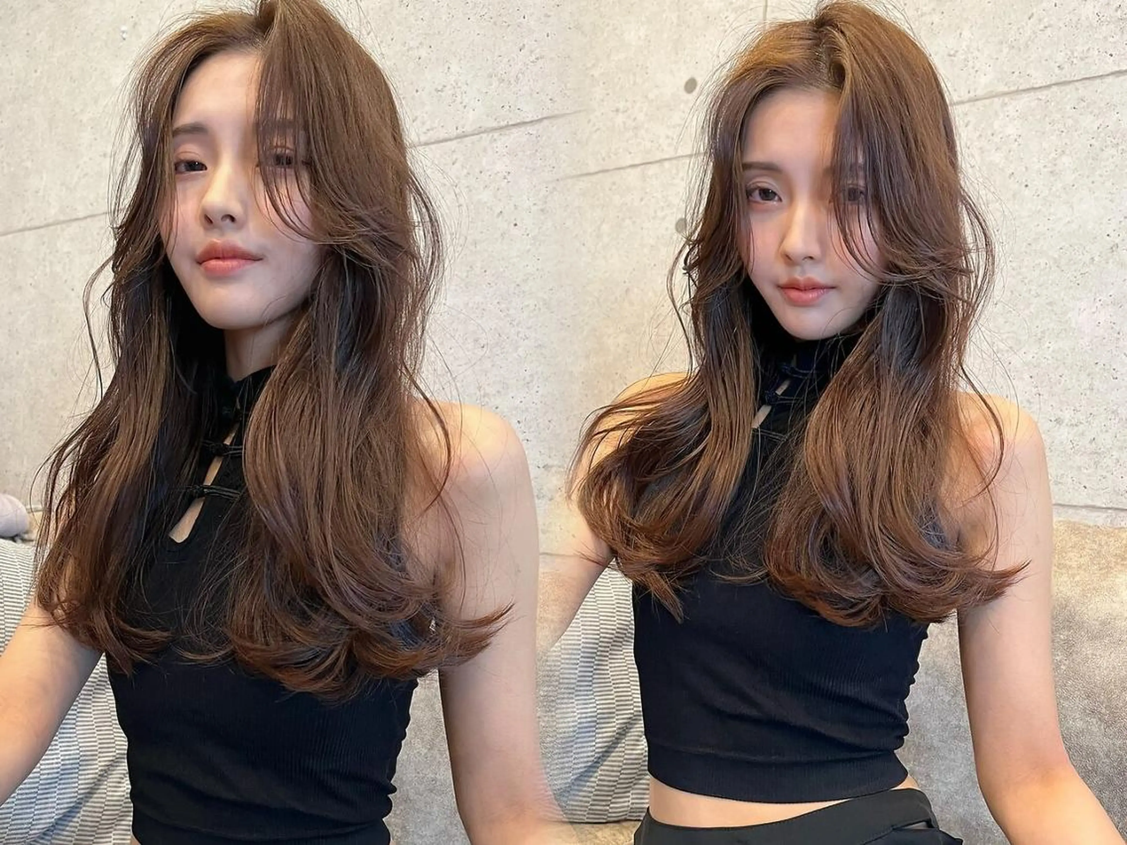 【人気NO,3】カット+カラー+髪質改善水素TR+髪質再生BYKARTEプレミアム¥25000の写真