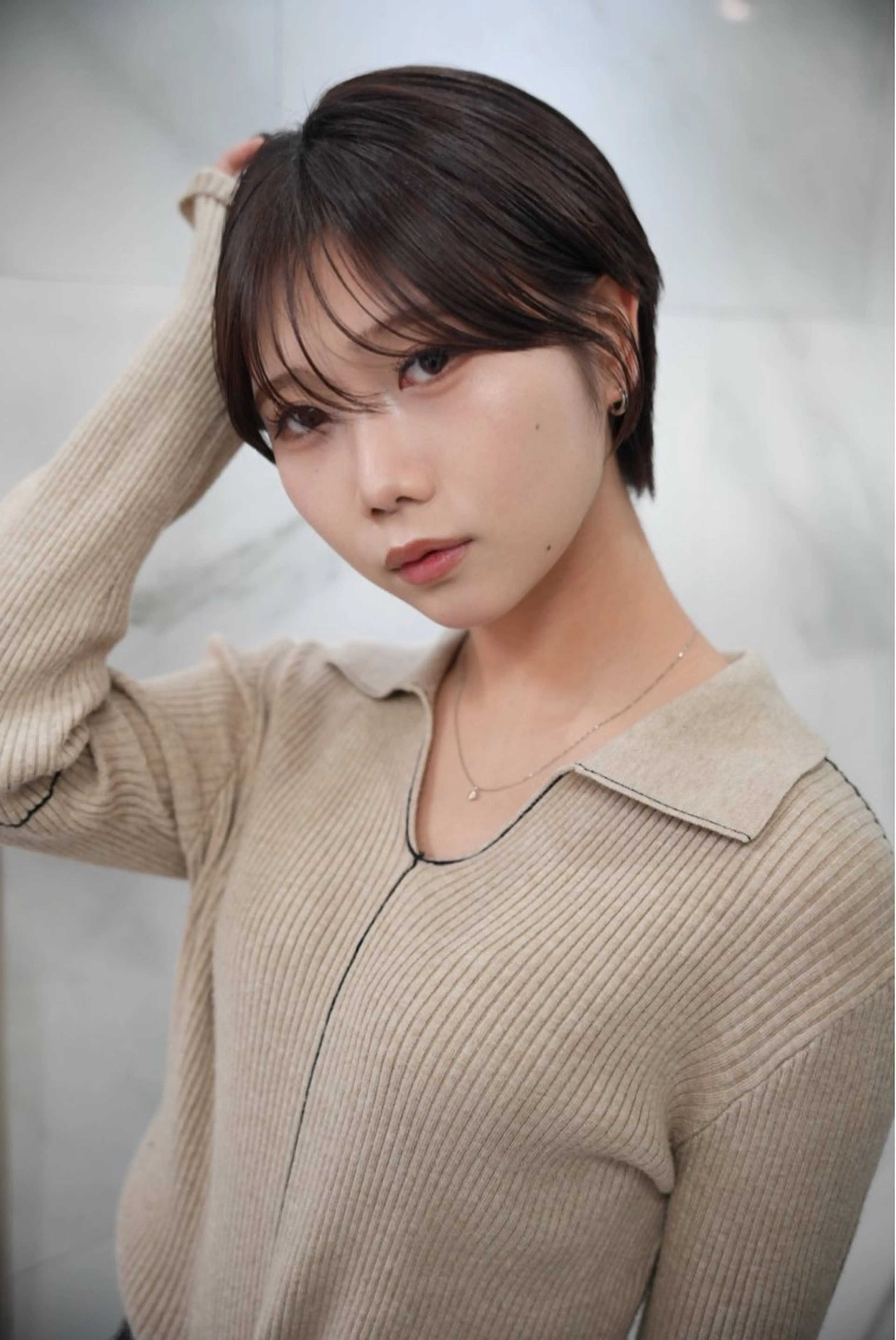 ショート カラー 髪質改善カラー ショートボブ専門のヘアスタイル