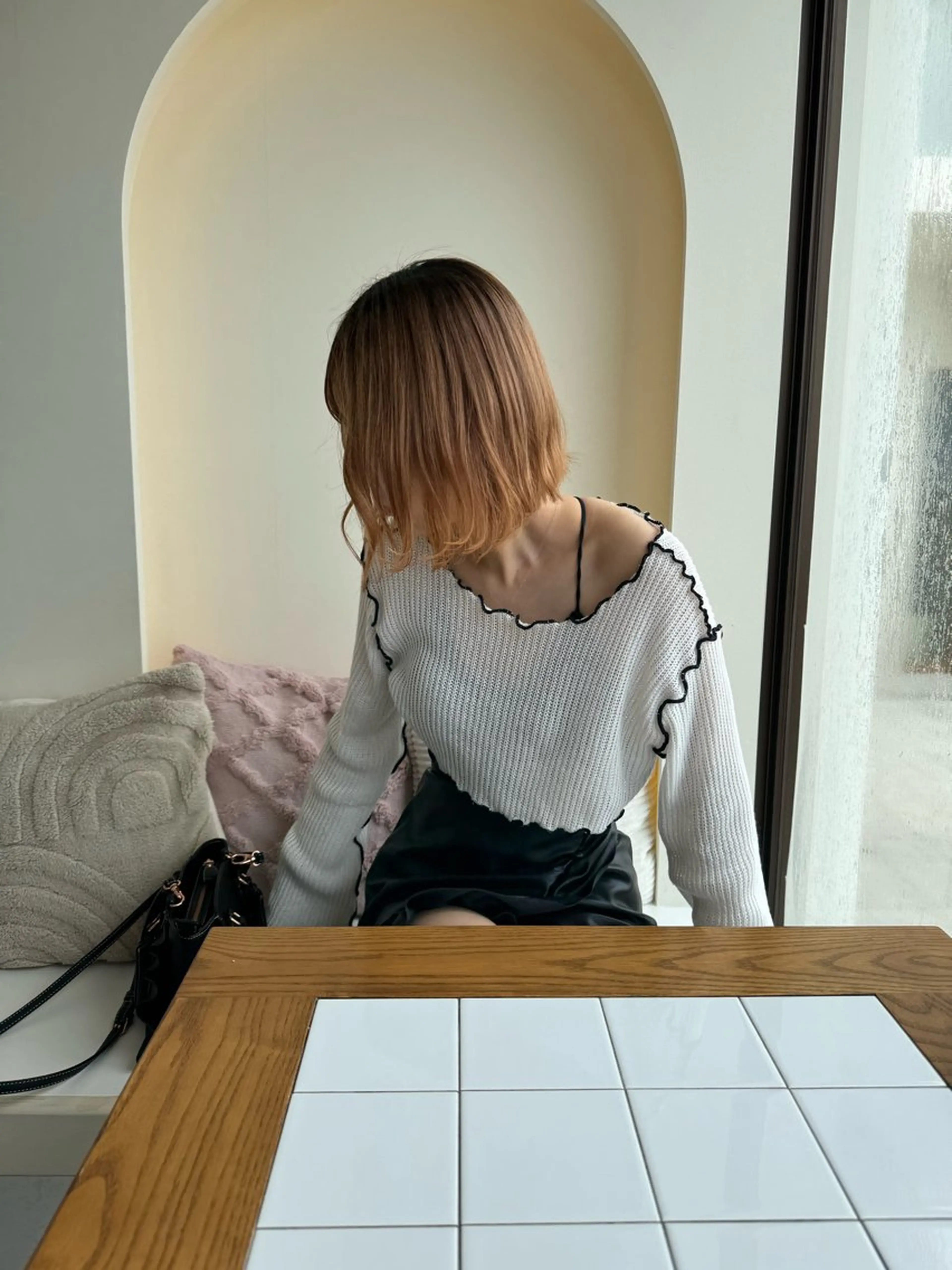 ミディアム カラー ヘアカラー Salon de Shioriのヘアスタイル