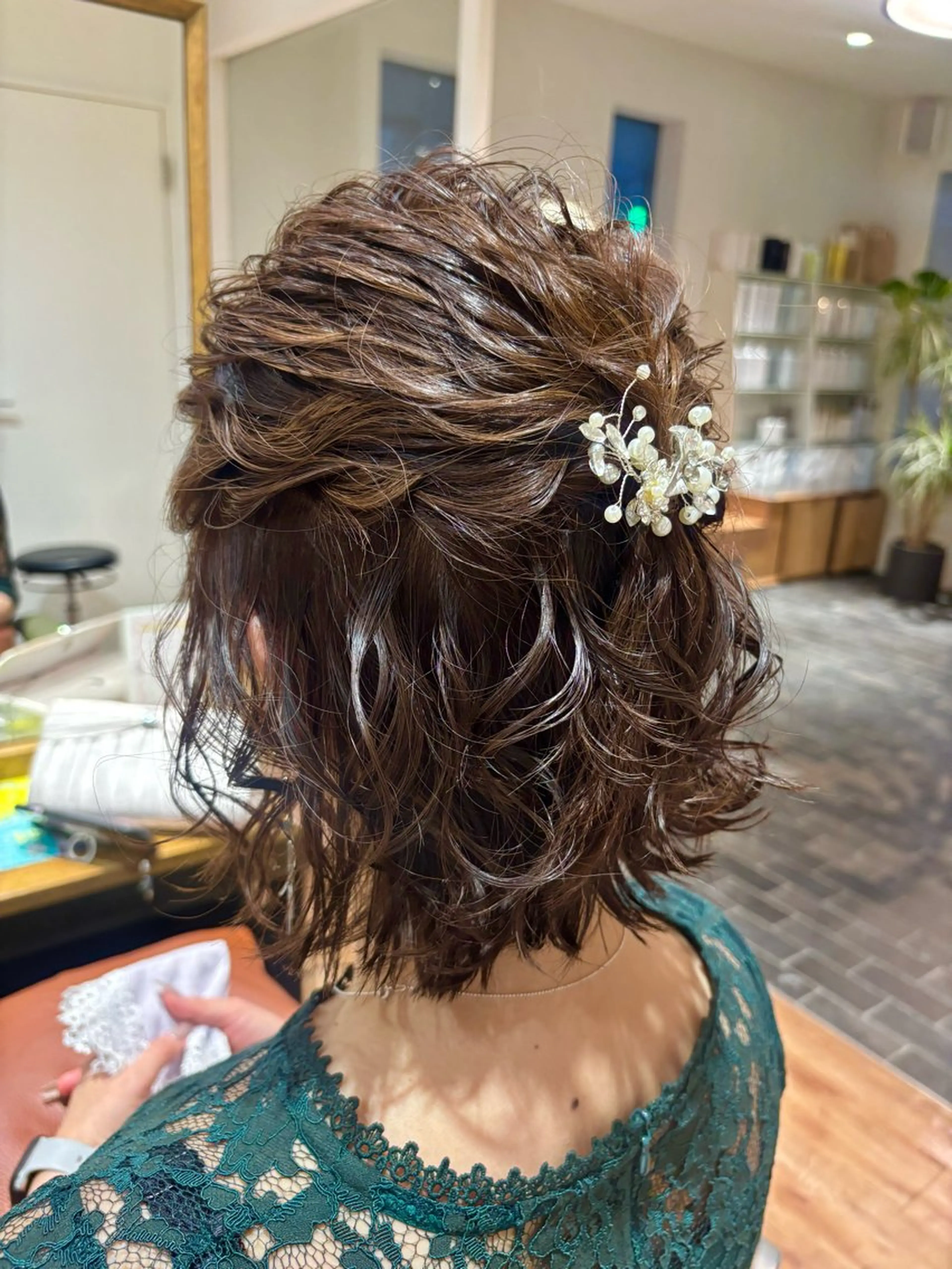 ショート ヘアアレンジ 🌈🌸あおき みちる🌟💗のヘアスタイル