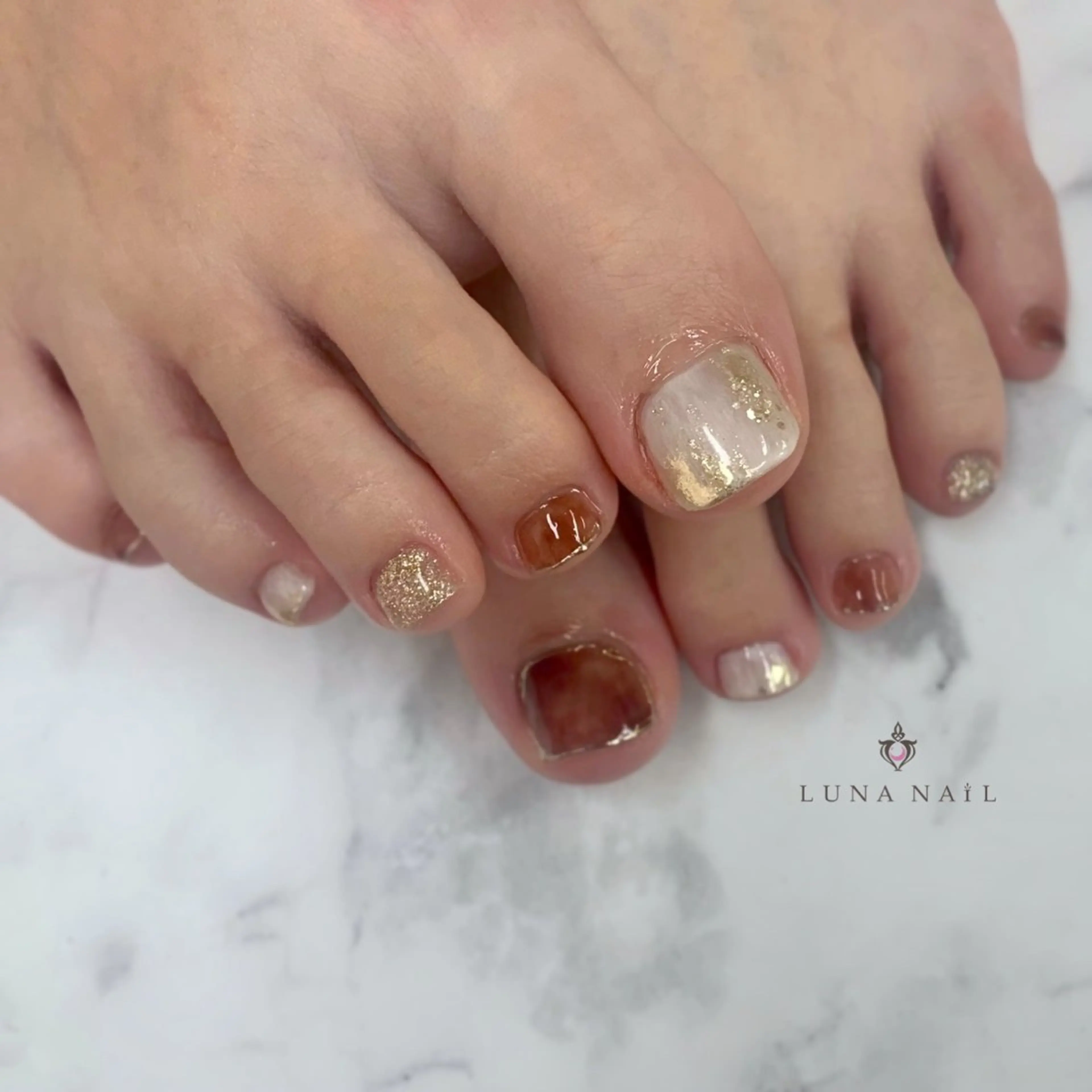 ネイル フットネイル アトリエ　ミモザ所属・いまむら あかりのネイルデザイン