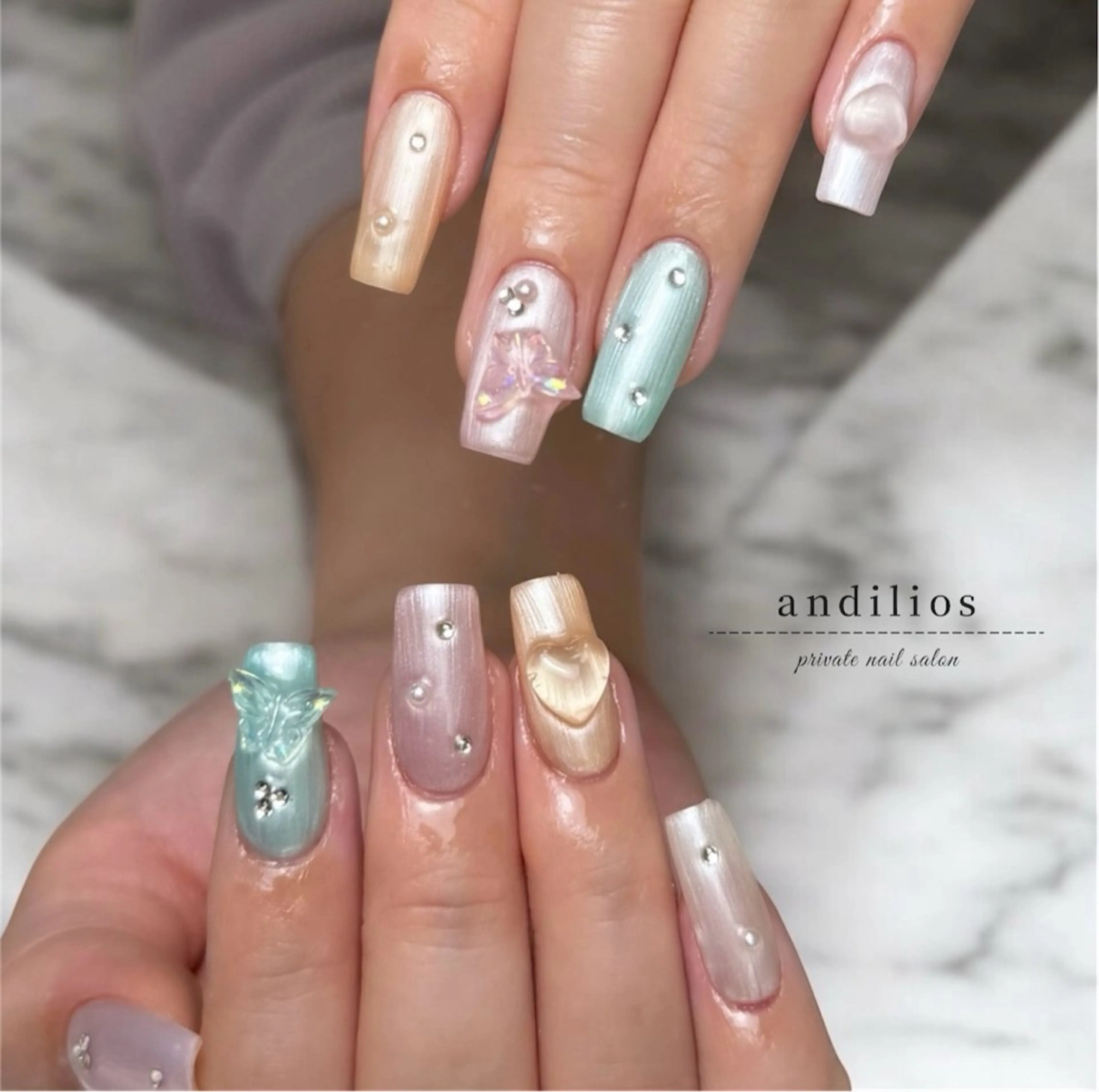 ネイル ハンドネイル andilios / private nail salon所属・andilios / shioriのネイルデザイン