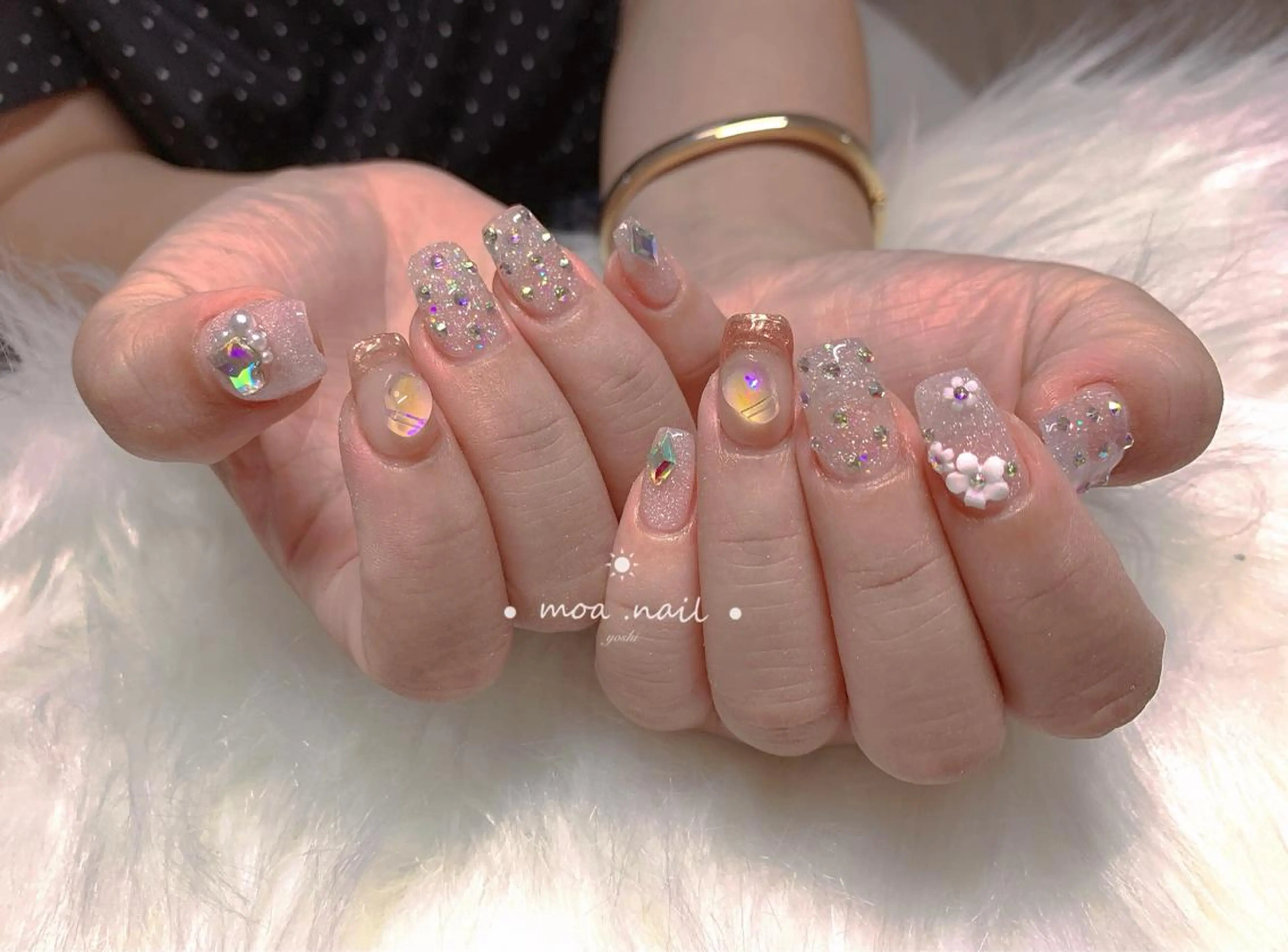 ネイル スカルプネイル MoaNail🫶 Yoshiのネイルデザイン
