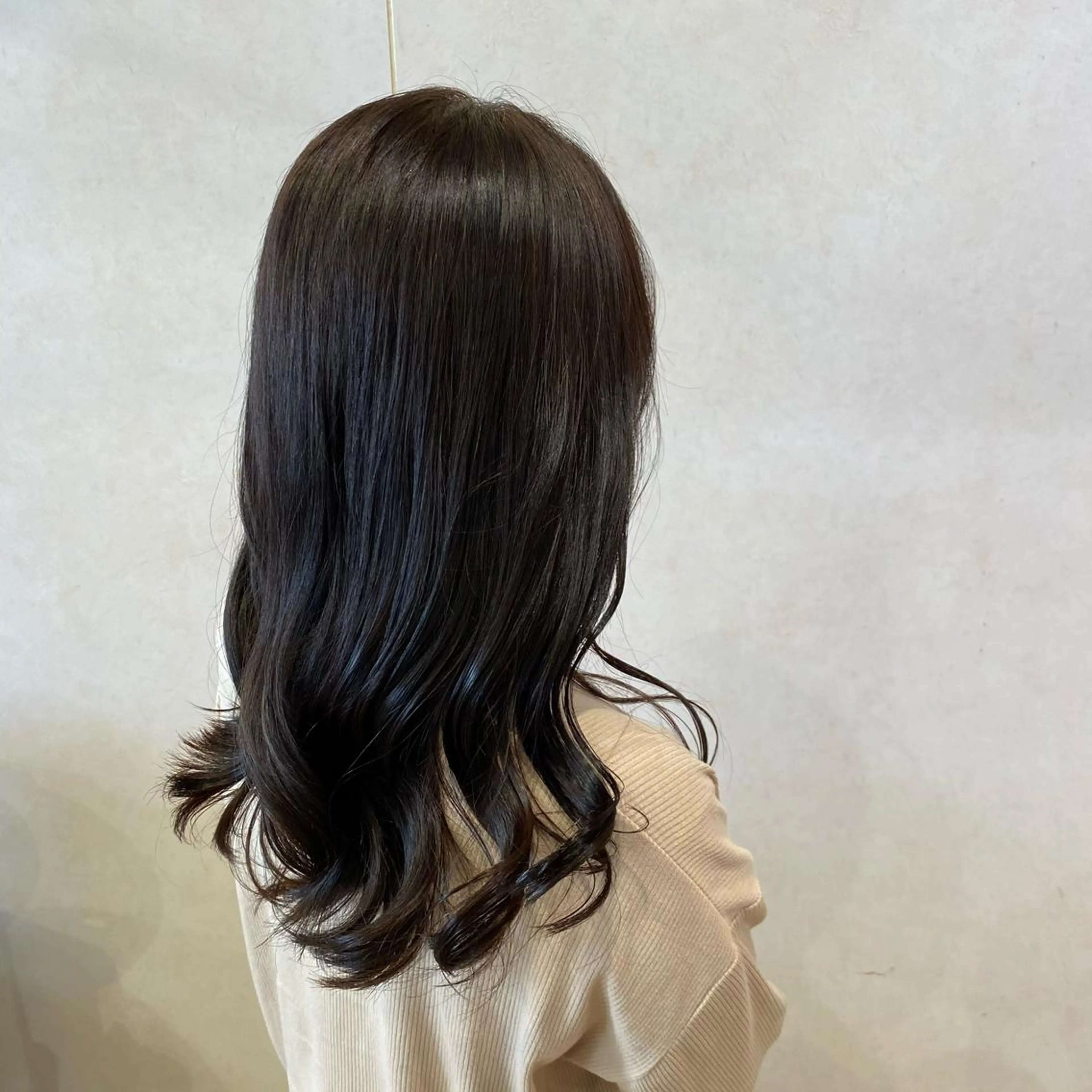 ミディアム 髪質改善 髪質改善カラーゆうひのヘアスタイル