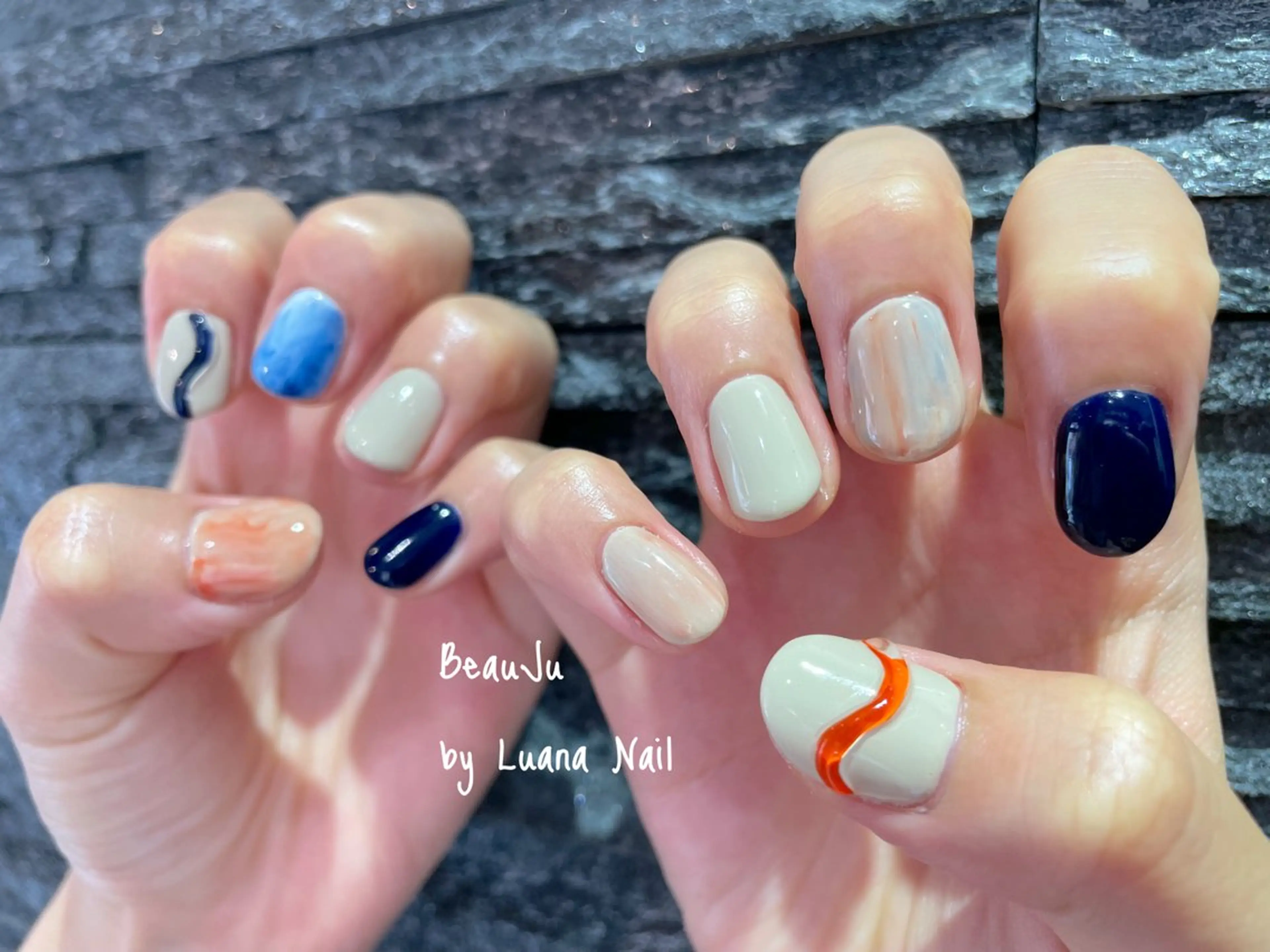 ネイル ハンドネイル BeauJu by Luana Nailのネイルデザイン