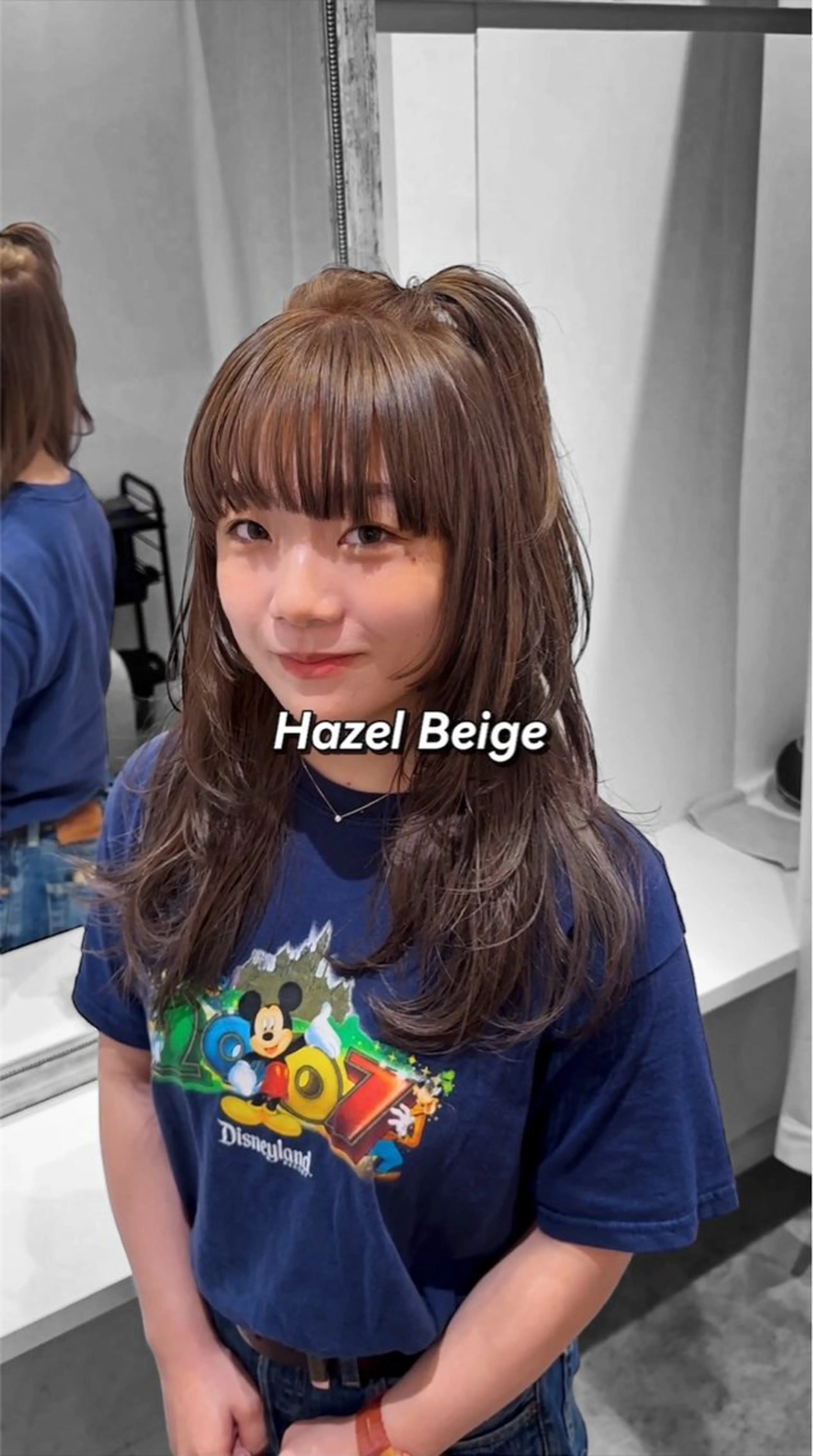 ロング カラー ura/デザイン/ ハイトーン/個性派のヘアスタイル