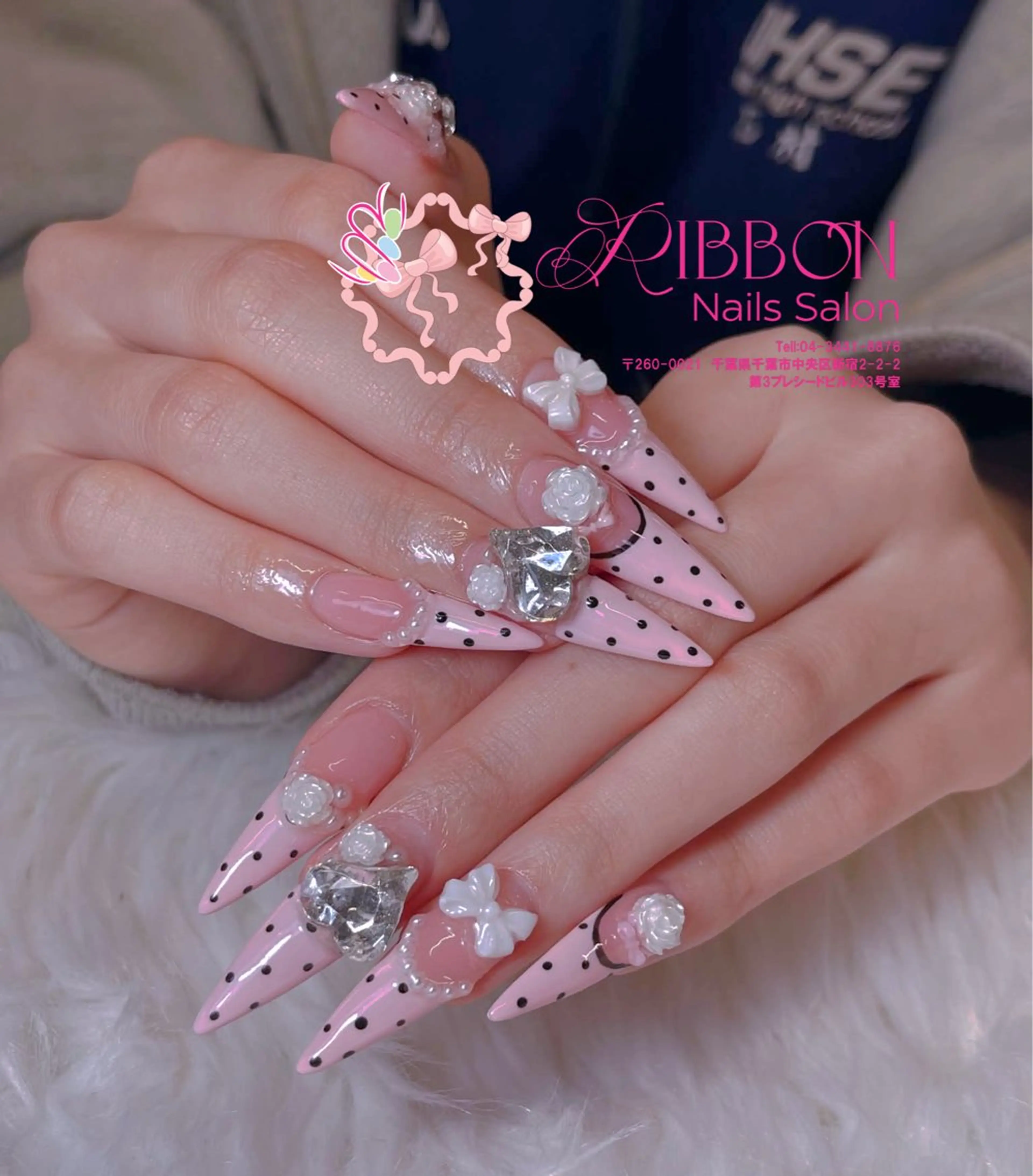 ネイル フレンチネイル ジェルネイル マグネットネイル 持ち込み ニュアンスネイル ハンドネイル Ribbonnail salonのネイルデザイン